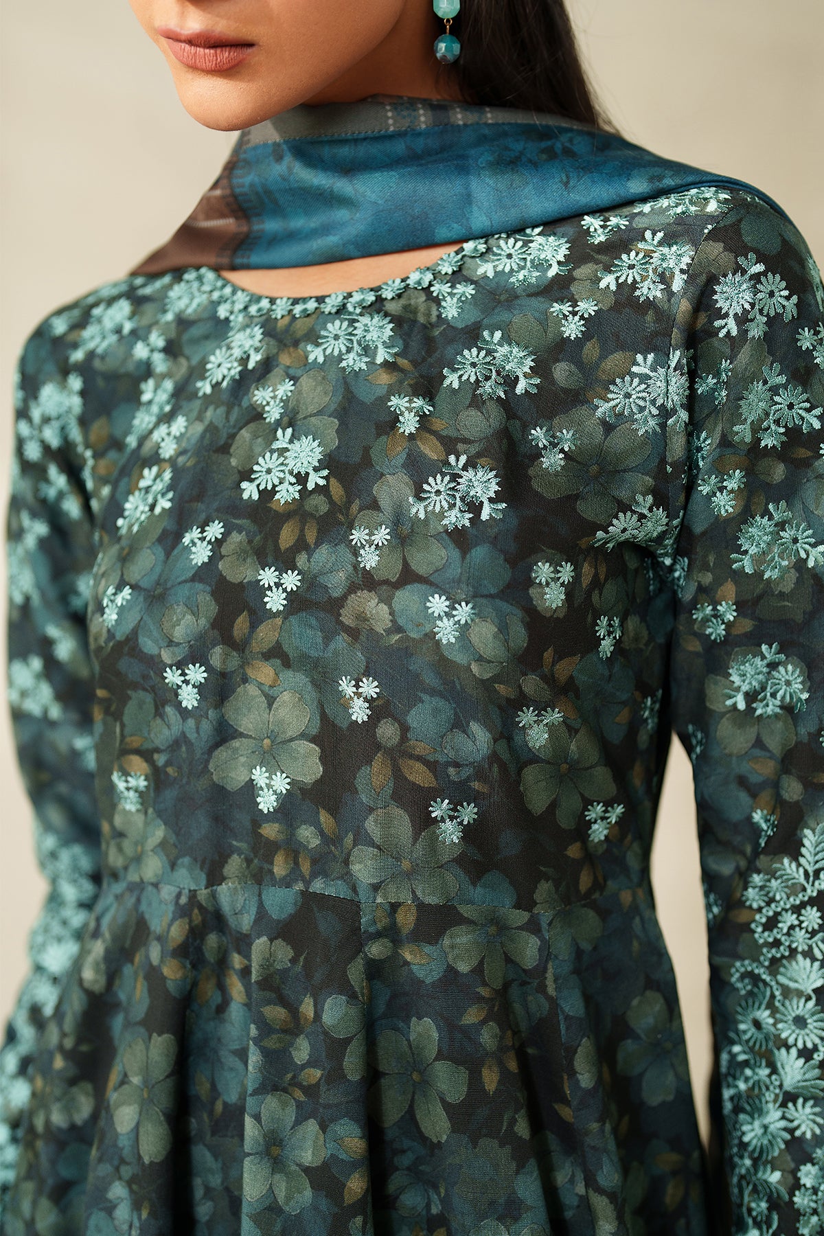 EMBROIDERED PRINTED KHADDAR PR-1231 - Image 4