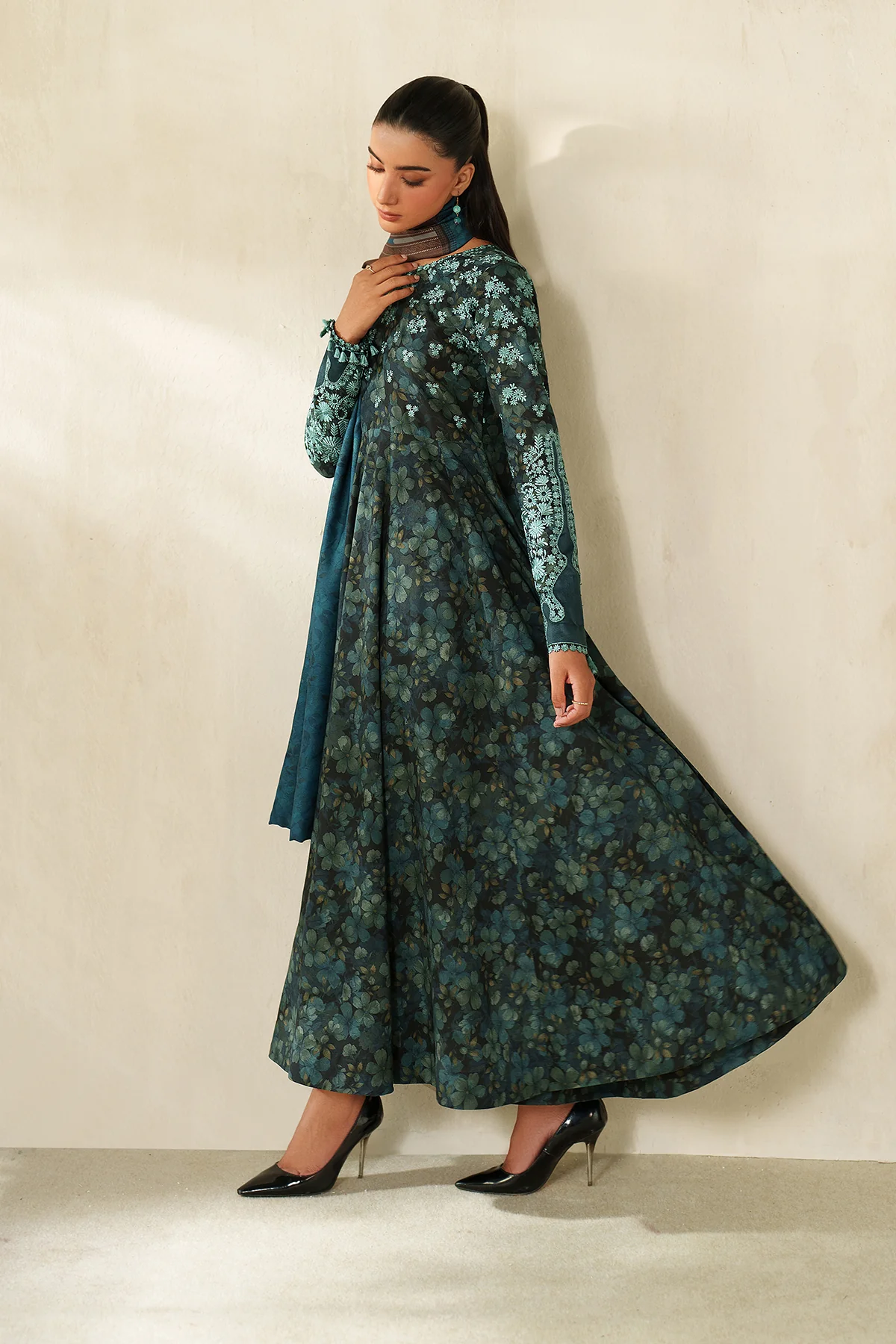 EMBROIDERED PRINTED KHADDAR PR-1231 - Image 8