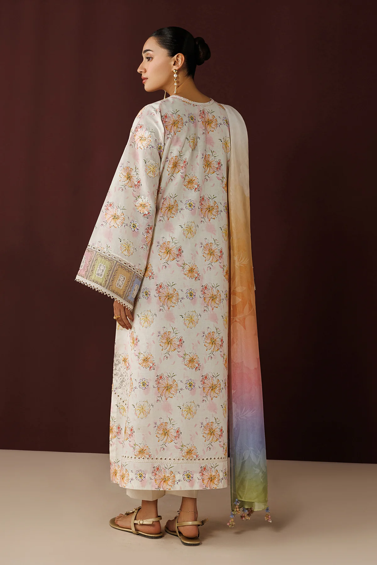 EMBROIDERED PRINTED LAWN PR-1260 - Image 2