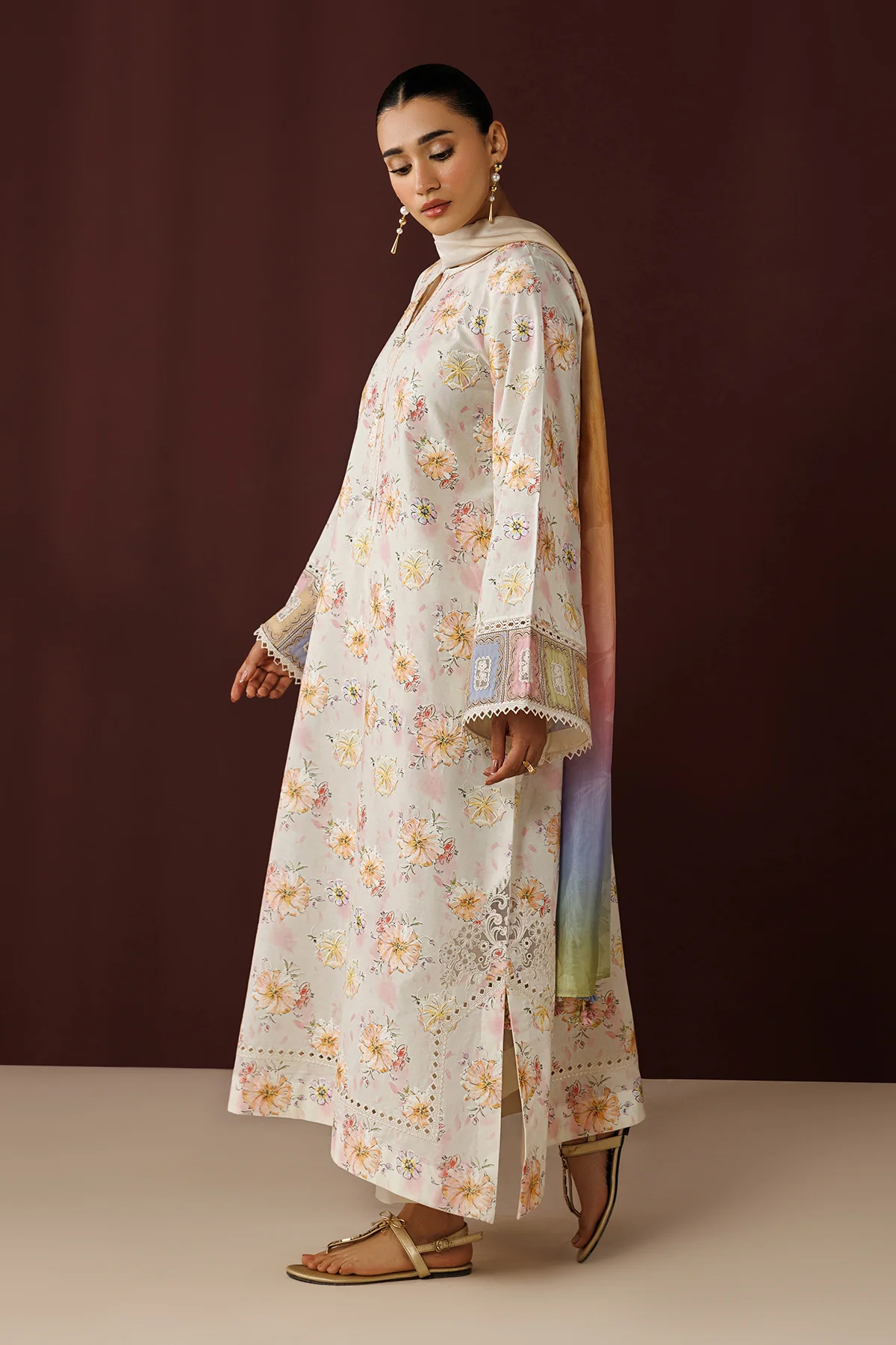 EMBROIDERED PRINTED LAWN PR-1260 - Image 6