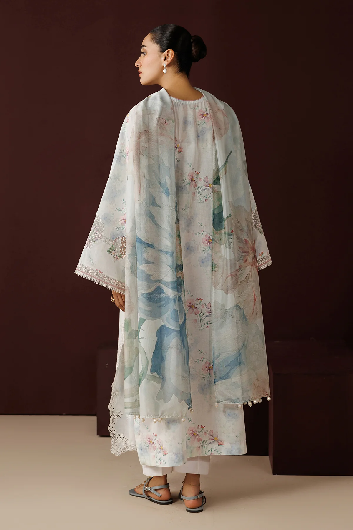 EMBROIDERED PRINTED LAWN PR-1266 - Image 2