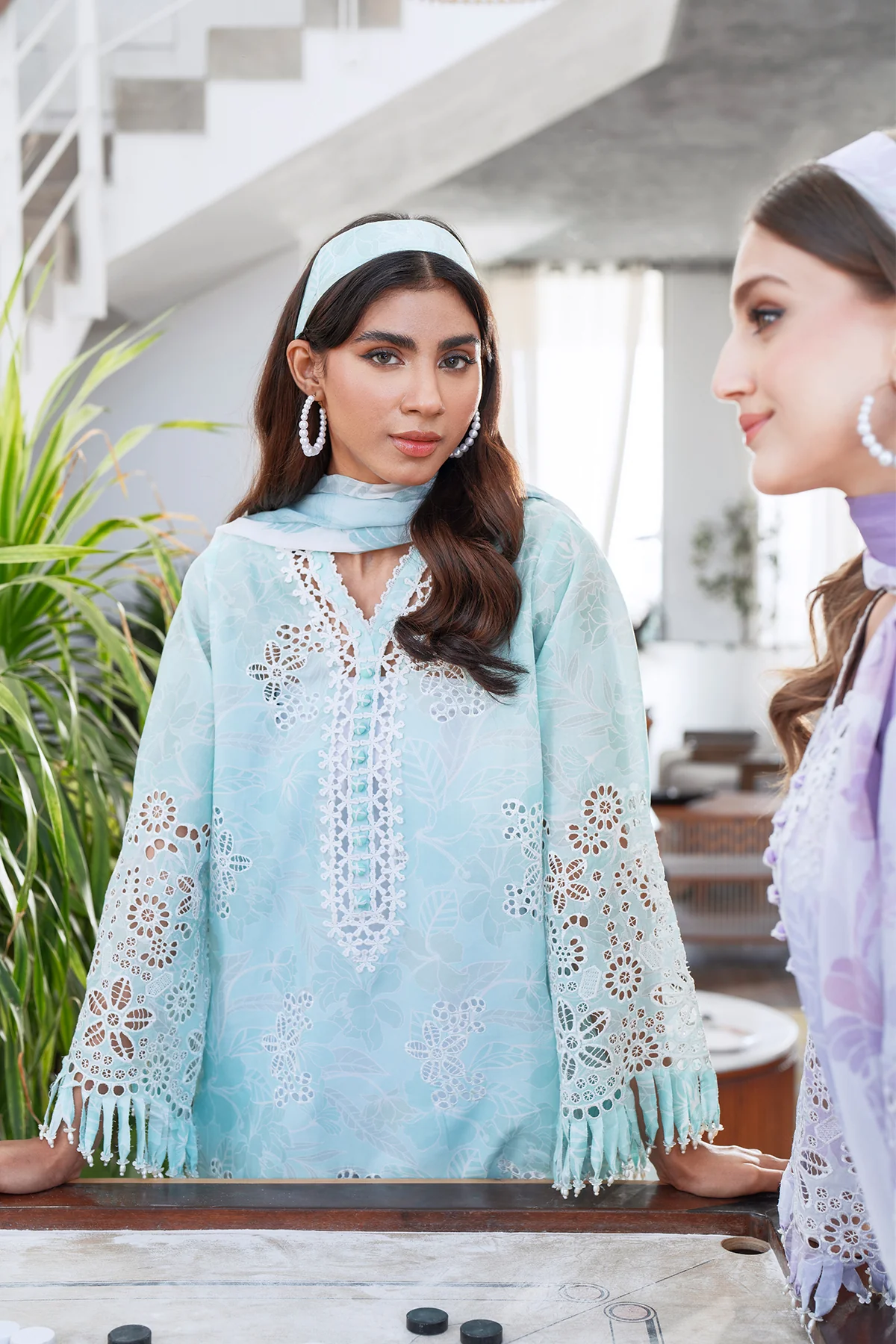 EMBROIDERED PRINTED LAWN SF-4074 - Image 11