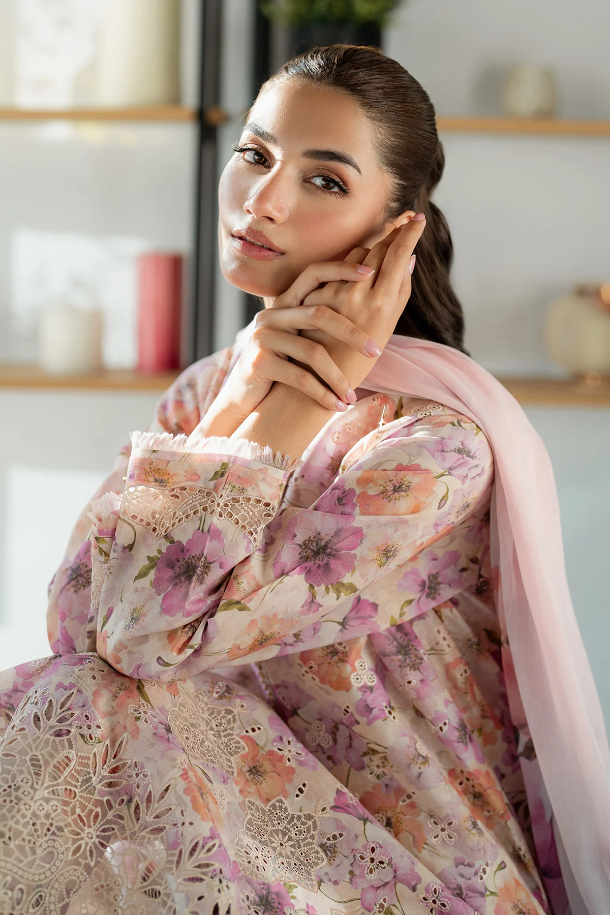 EMBROIDERED PRINTED LAWN SF-4099 - Image 6