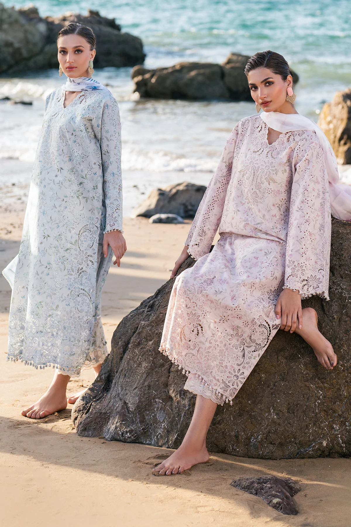 EMBROIDERED PRINTED LAWN SF-4129 - Image 11
