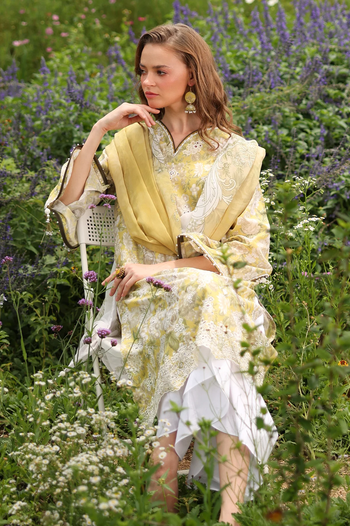 EMBROIDERED PRINTED LAWN SF-4229 - Image 5