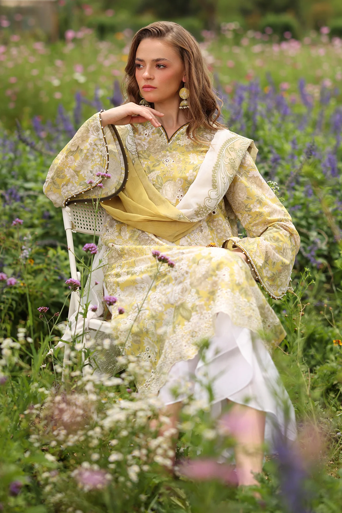EMBROIDERED PRINTED LAWN SF-4229 - Image 6