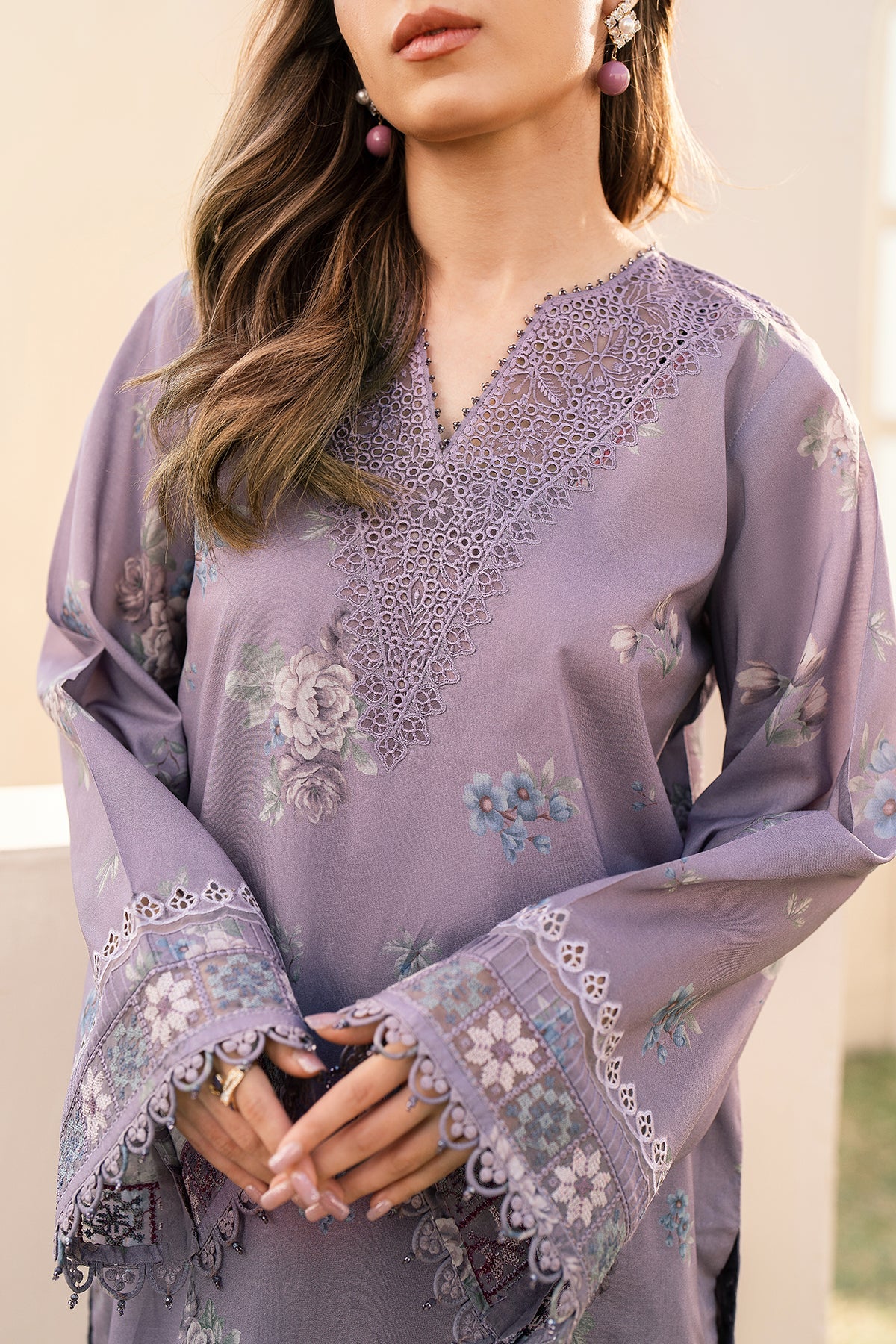 EMBROIDERED PRINTED LAWN SF-600 - Image 5