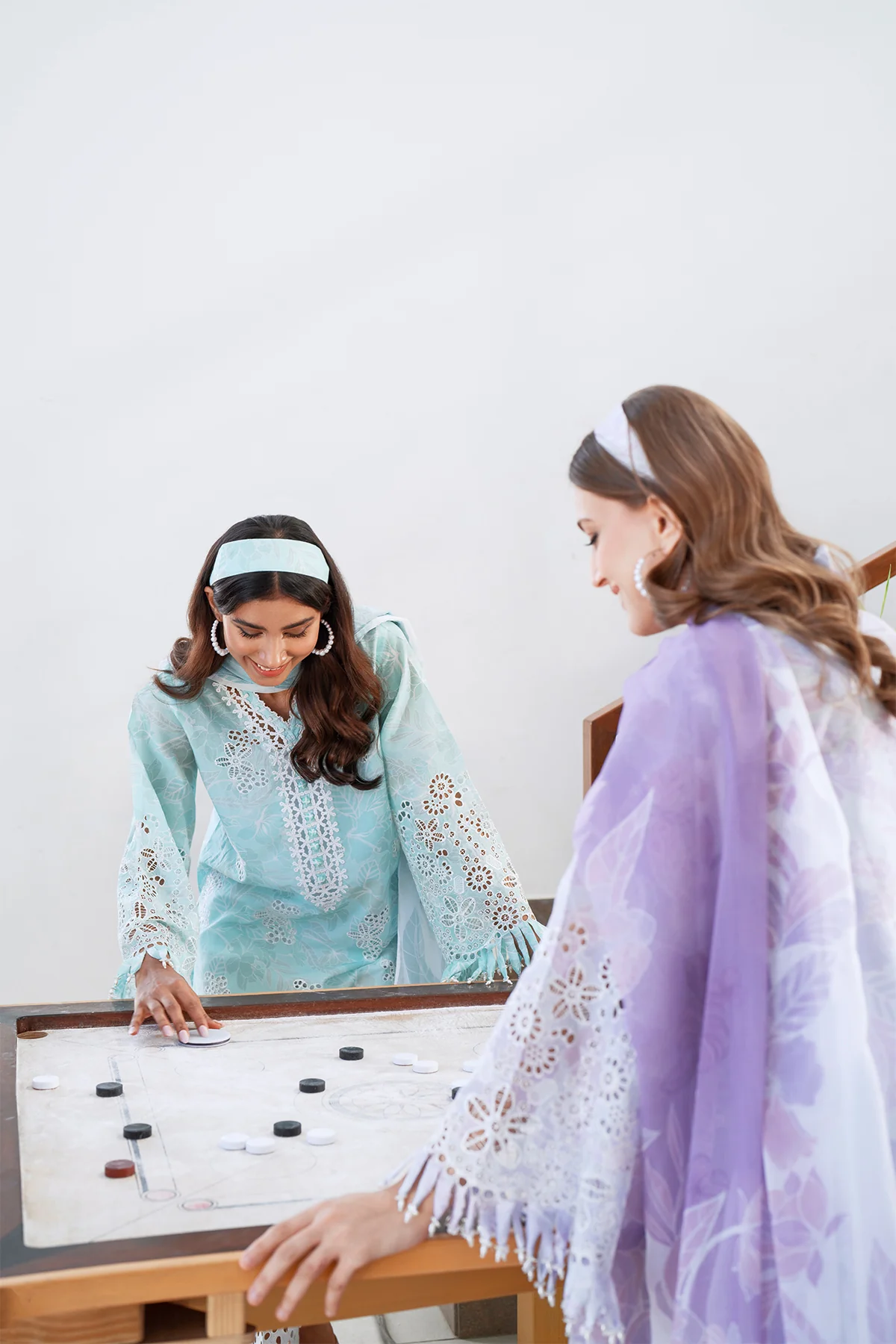 EMBROIDERED PRINTED LAWN UF-4073 - Image 10