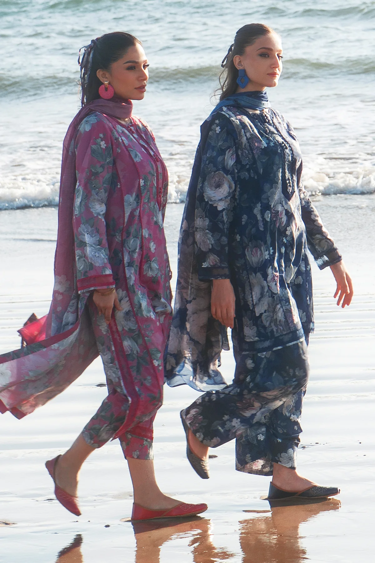 EMBROIDERED PRINTED LAWN UF-4085 - Image 10