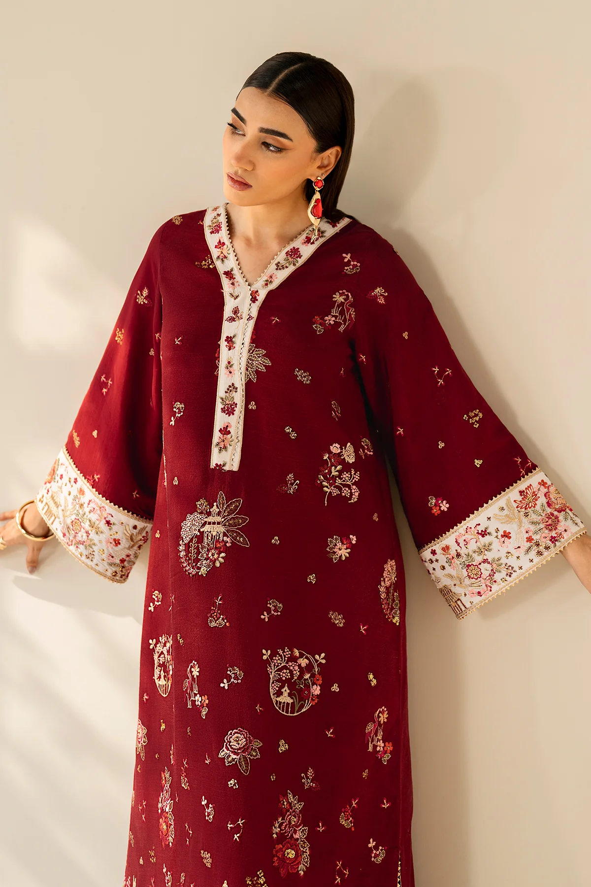 EMBROIDERED RAW SILK PR-1177 - Image 6