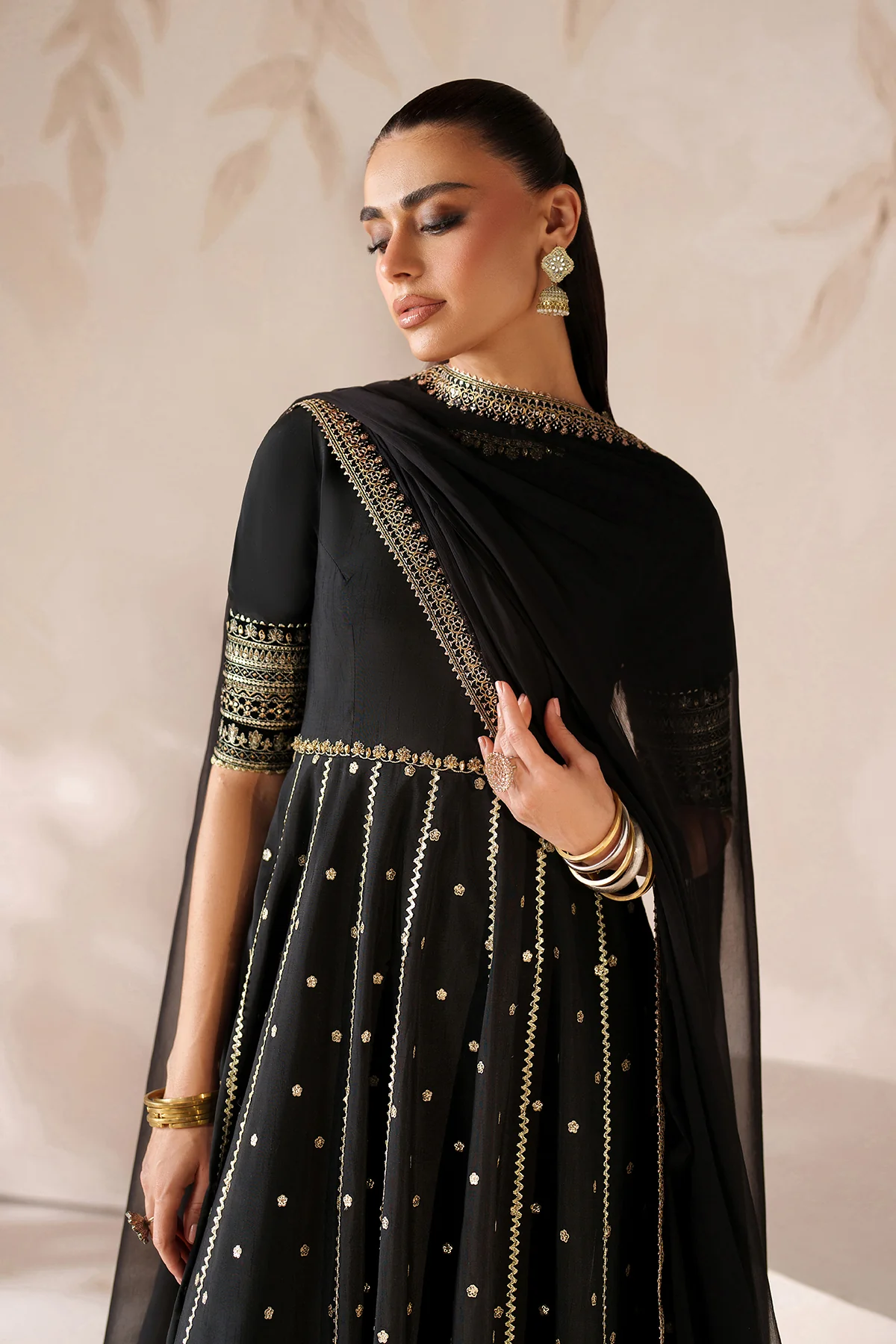 EMBROIDERED RAW SILK PR-1202 - Image 5