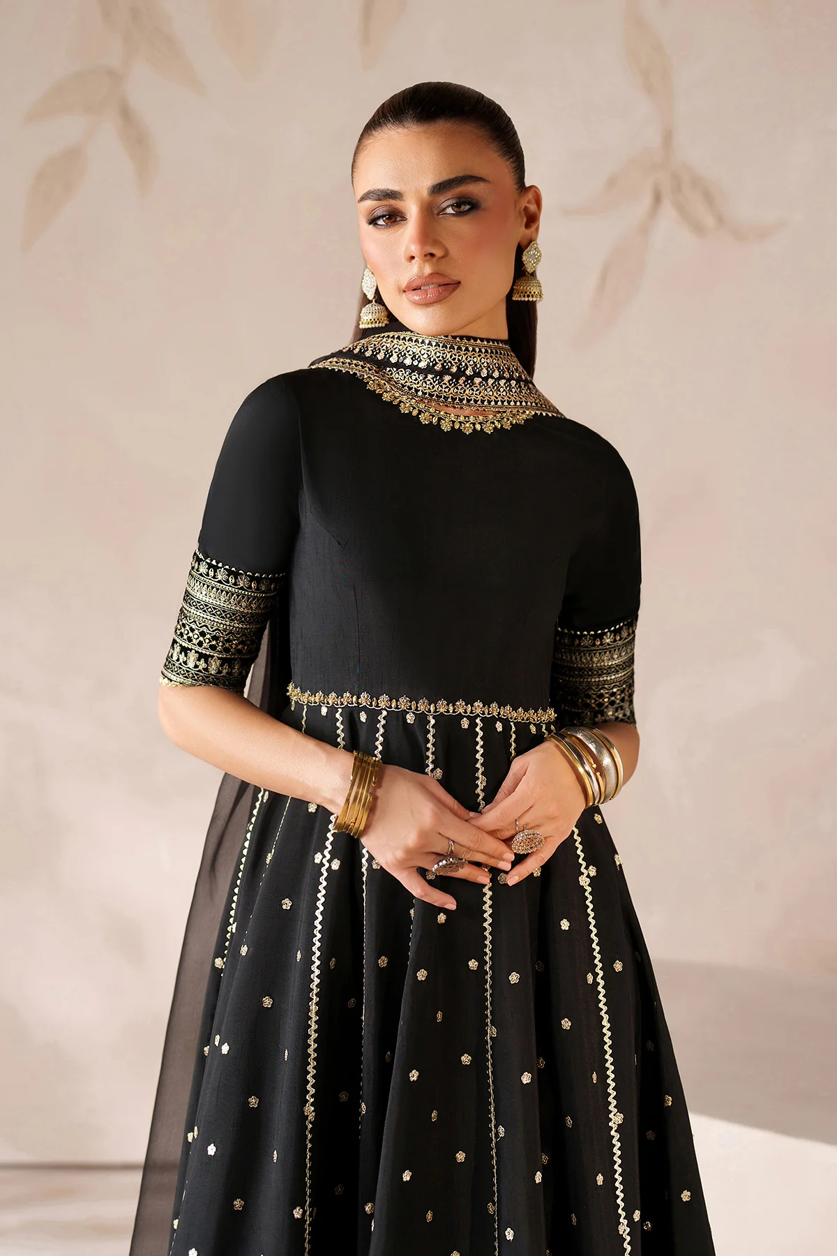 EMBROIDERED RAW SILK PR-1202 - Image 6