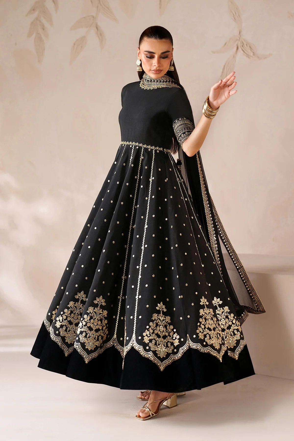 EMBROIDERED RAW SILK PR-1202 - Image 7