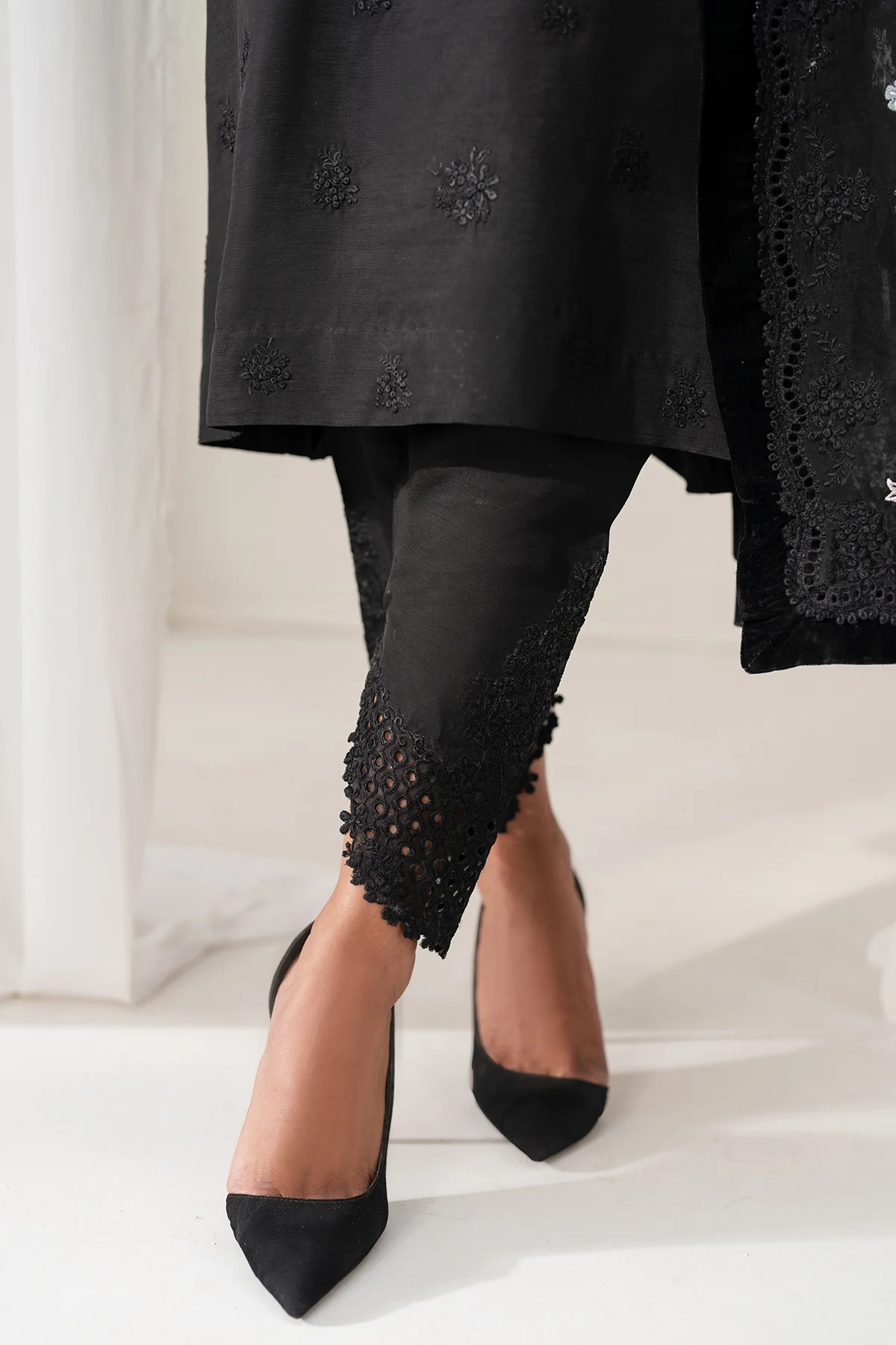 EMBROIDERED RAW SILK SF-4137 - Image 5