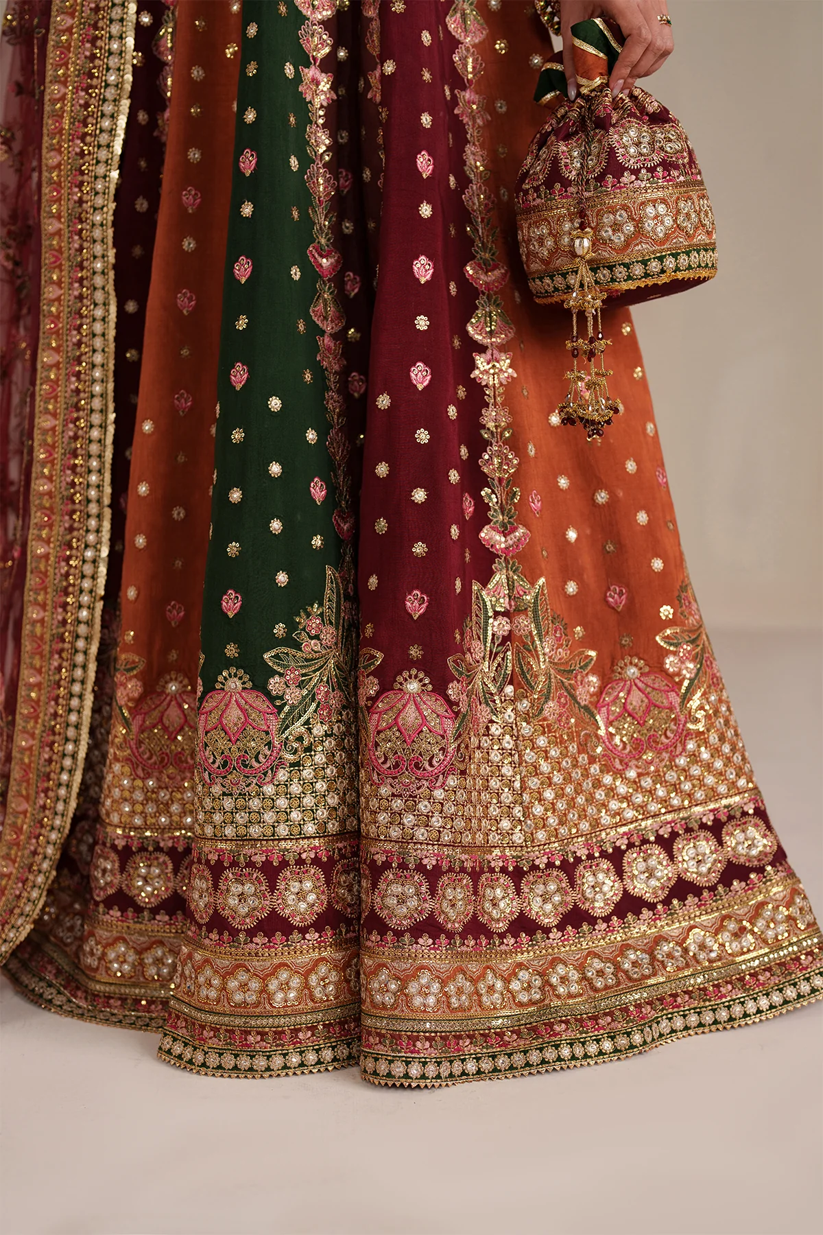 EMBROIDERED RAW SILK SF-4366 - Image 4