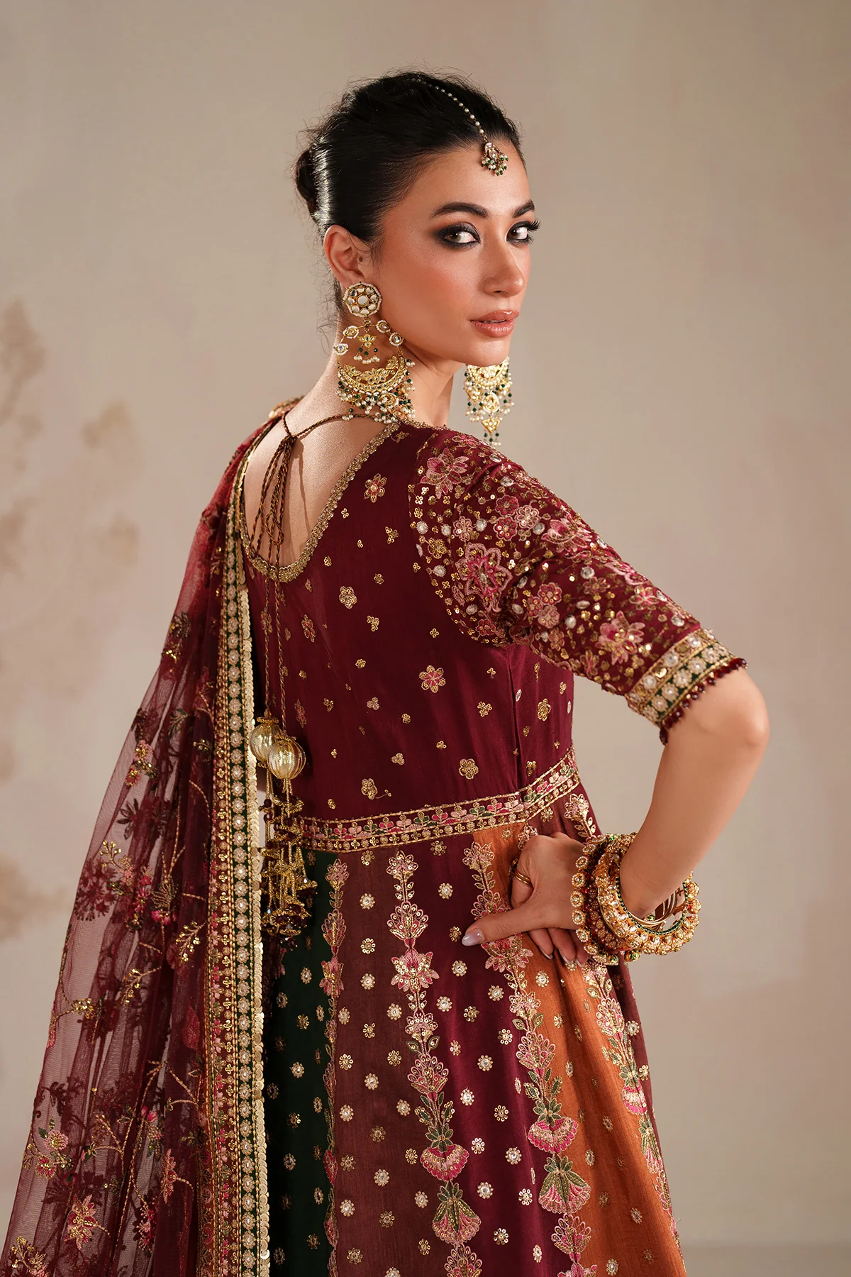 EMBROIDERED RAW SILK SF-4366 - Image 6
