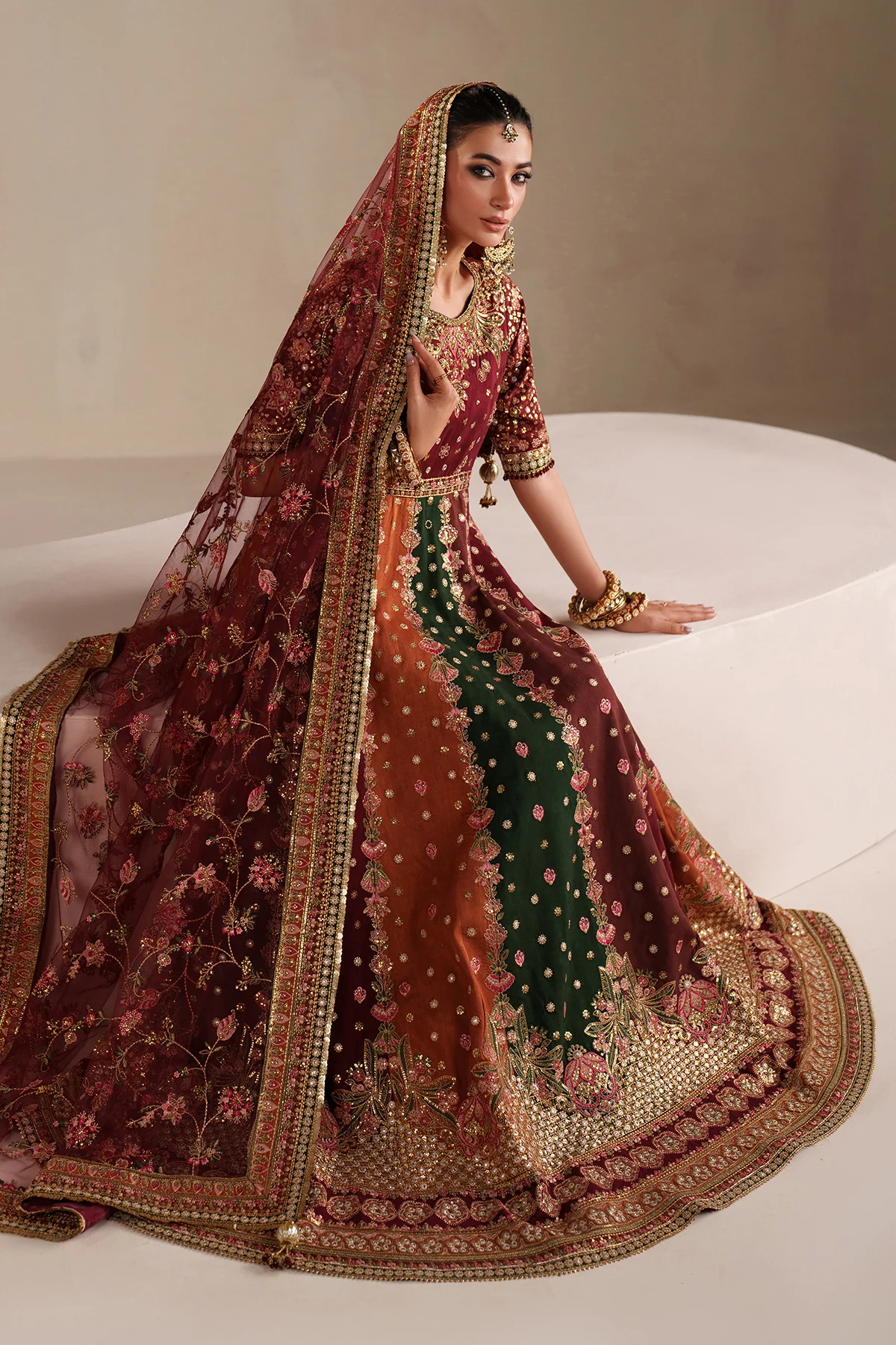 EMBROIDERED RAW SILK SF-4366 - Image 7