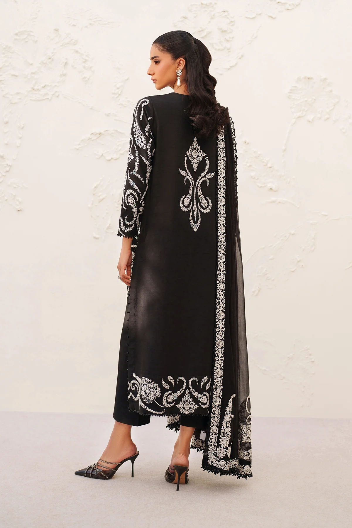 EMBROIDERED RAW SILK SF-4381 - Image 2