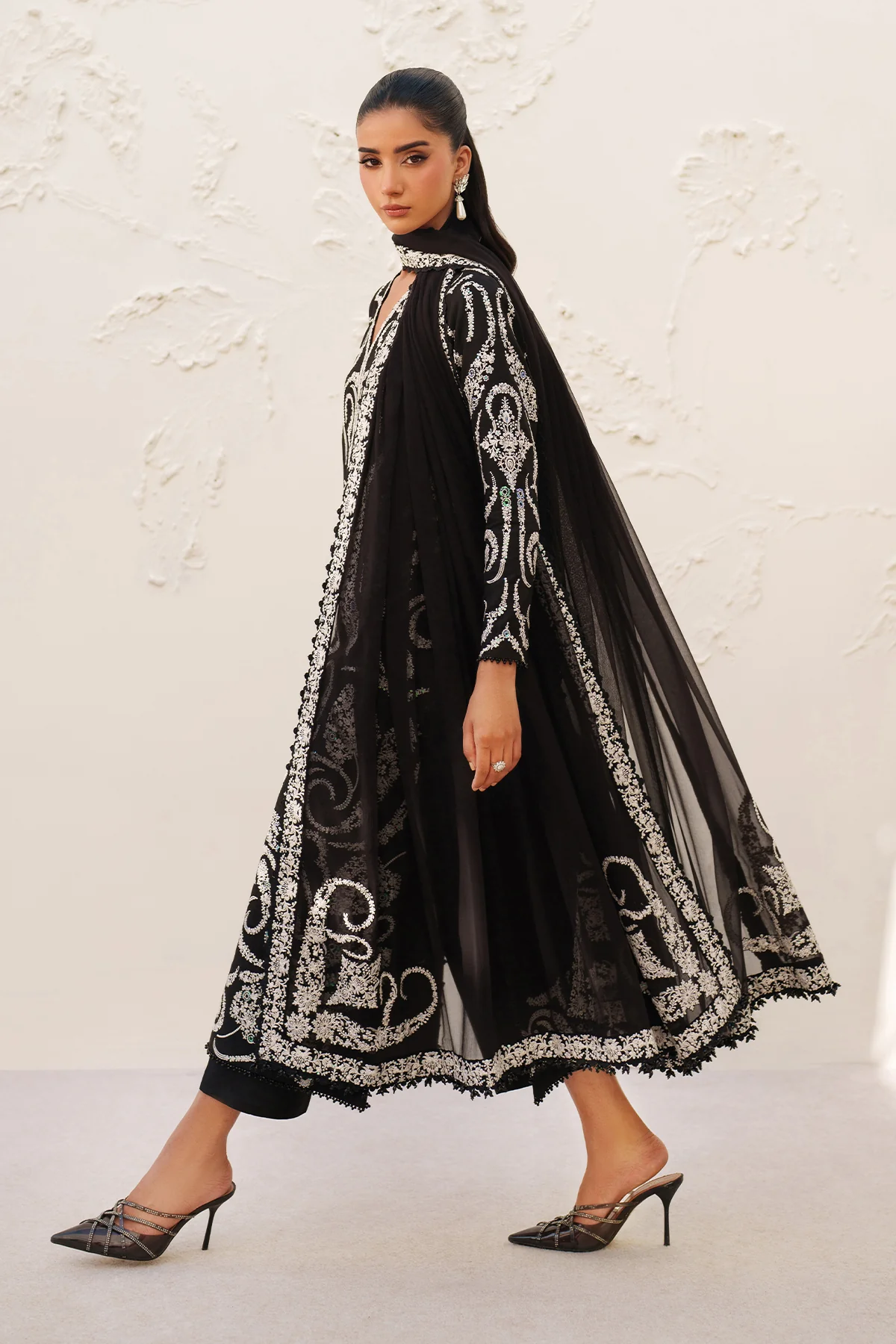 EMBROIDERED RAW SILK SF-4381 - Image 9