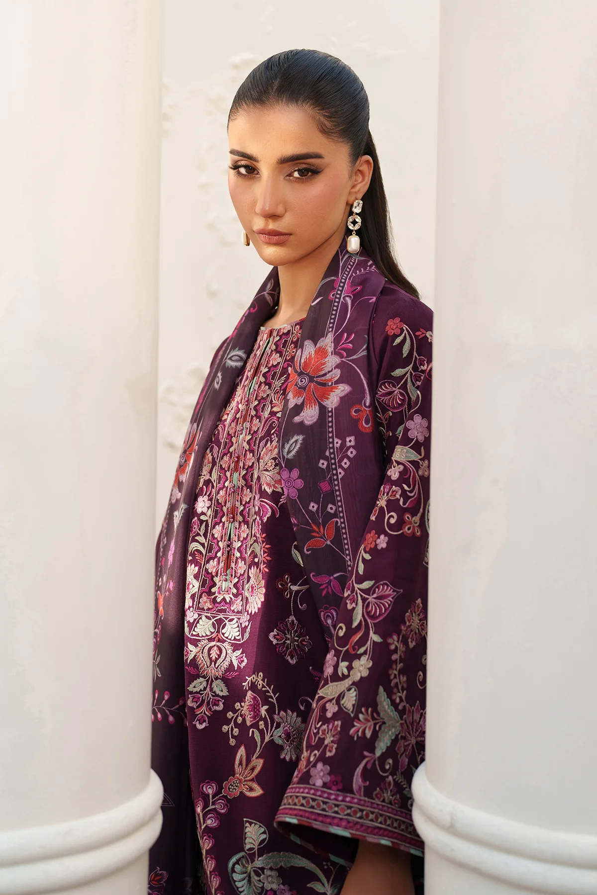 EMBROIDERED RAW SILK SF-4382 - Image 8