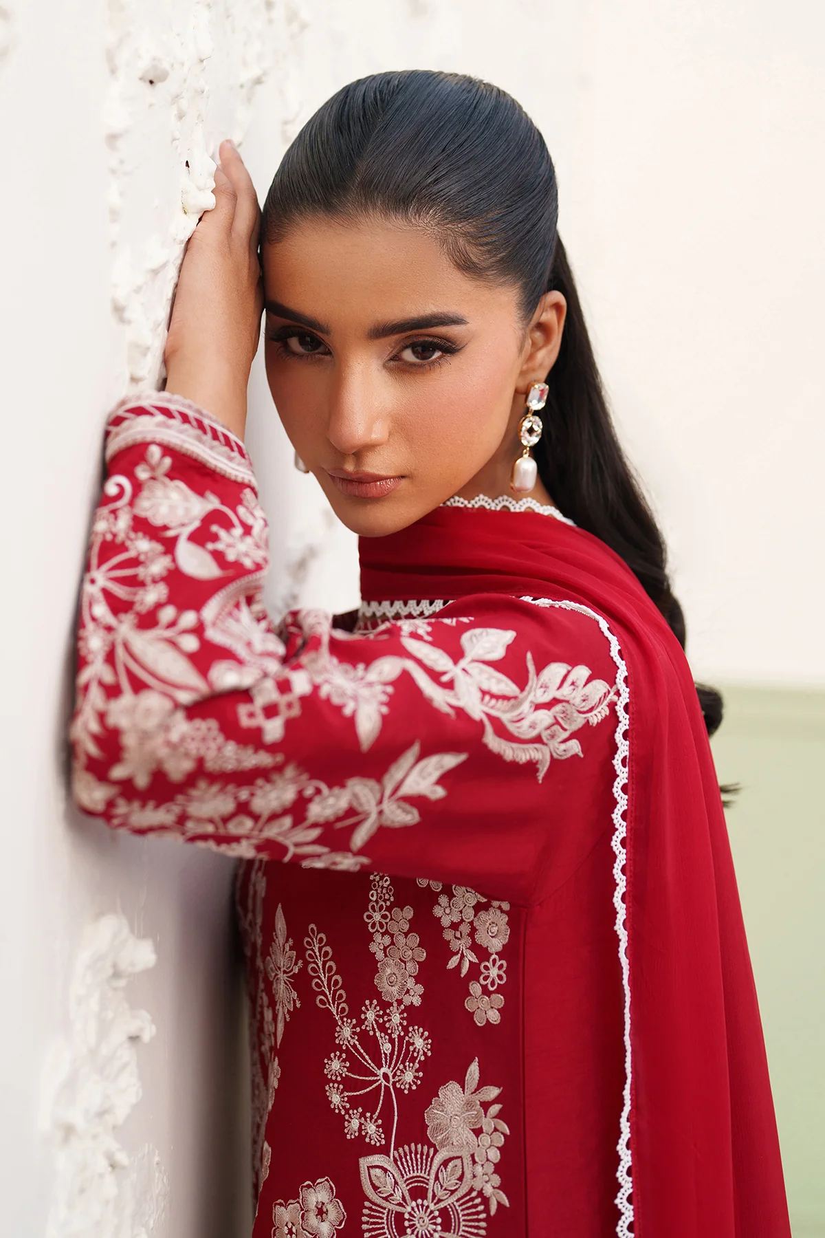 EMBROIDERED RAW SILK SF-4386 - Image 4