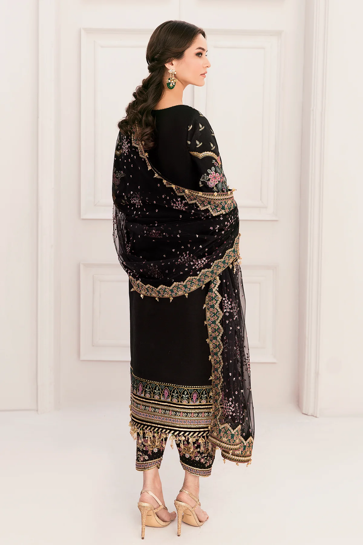 EMBROIDERED SILK CH11-04 STITCHED - Image 2