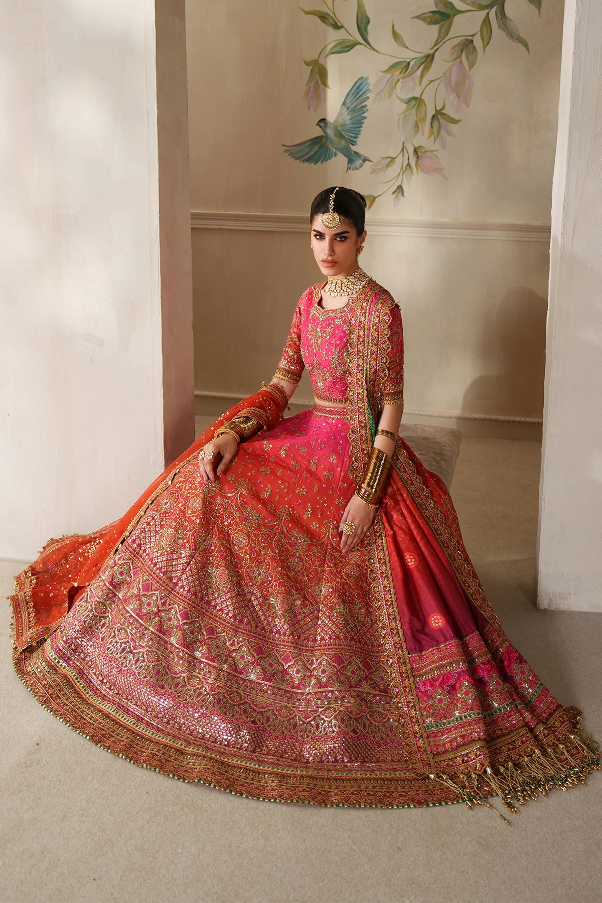 EMBROIDERED SILK CH14-03 STITCHED - Image 11