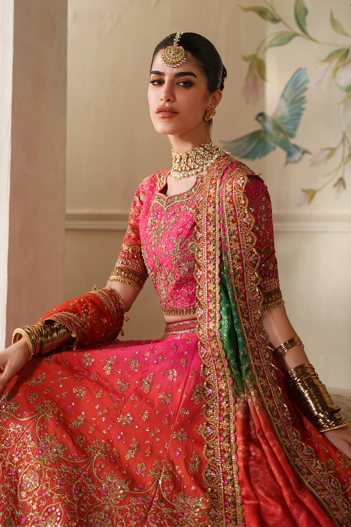 EMBROIDERED SILK CH14-03 STITCHED - Image 16