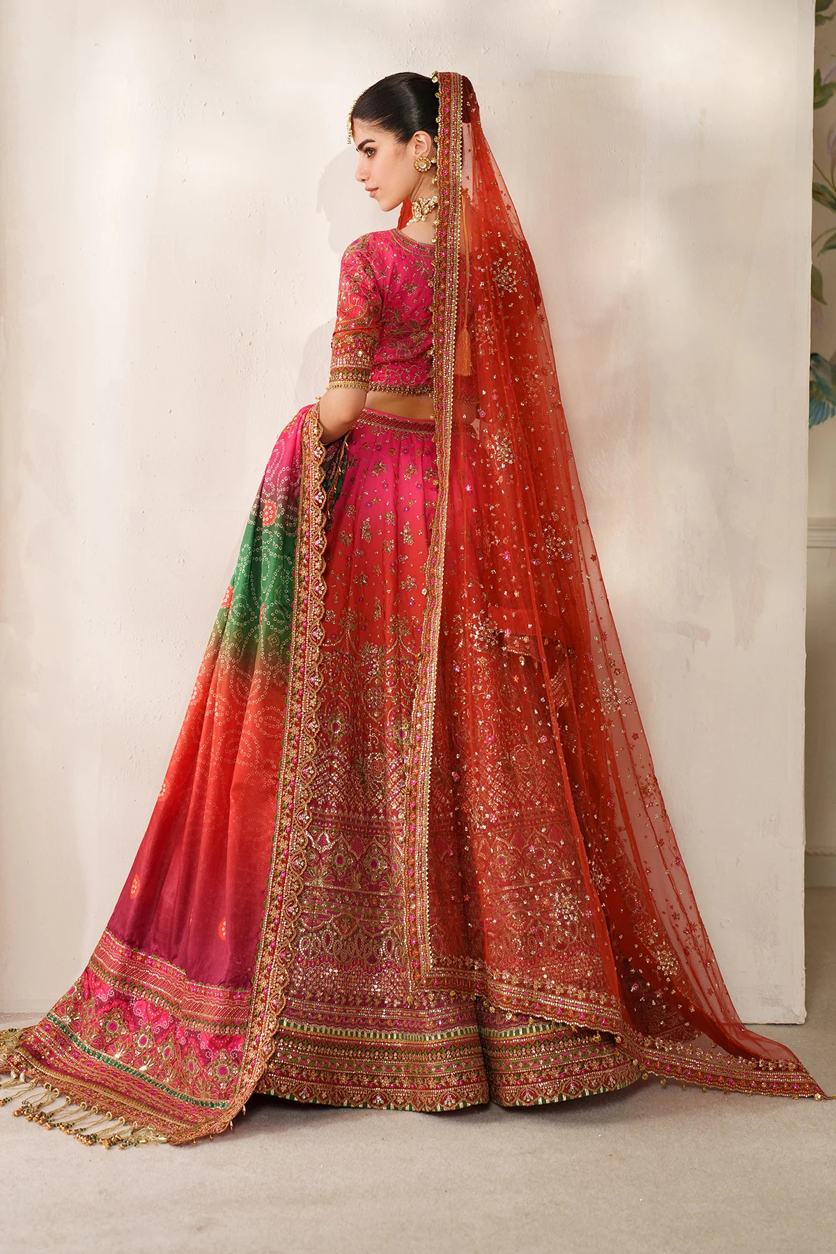 EMBROIDERED SILK CH14-03 STITCHED - Image 5