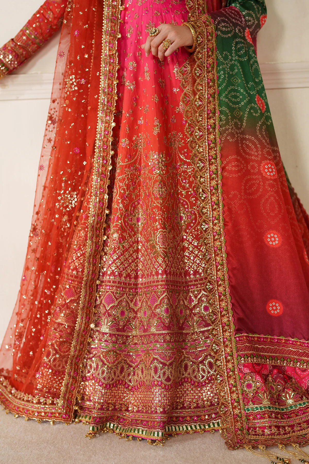 EMBROIDERED SILK CH14-03 STITCHED - Image 7