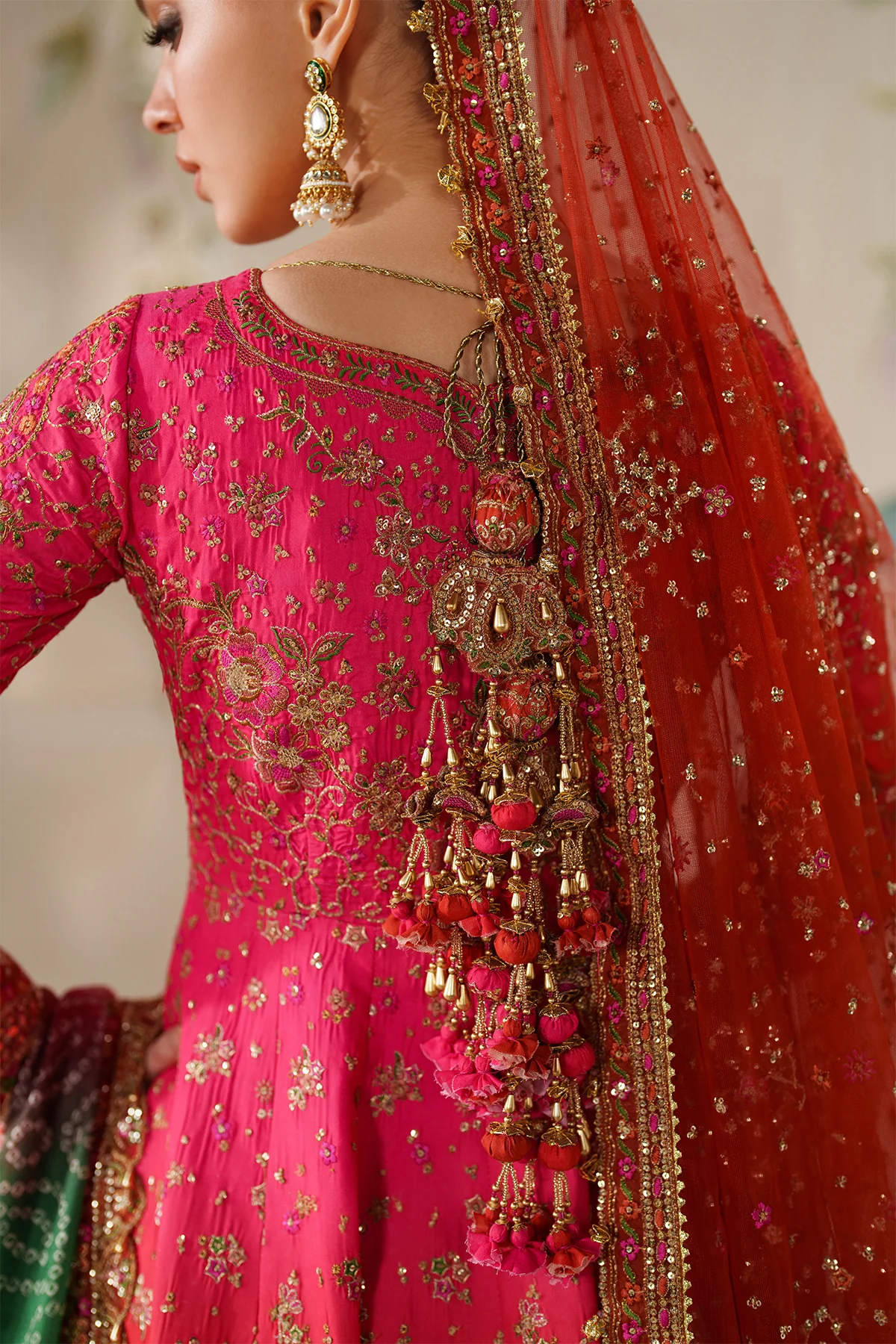 EMBROIDERED SILK CH14-03 STITCHED - Image 8