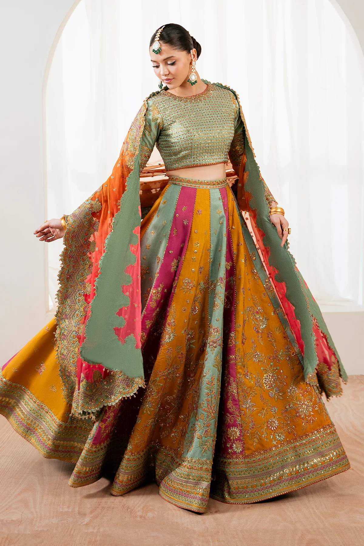 EMBROIDERED SILK SF-4036 - Image 3