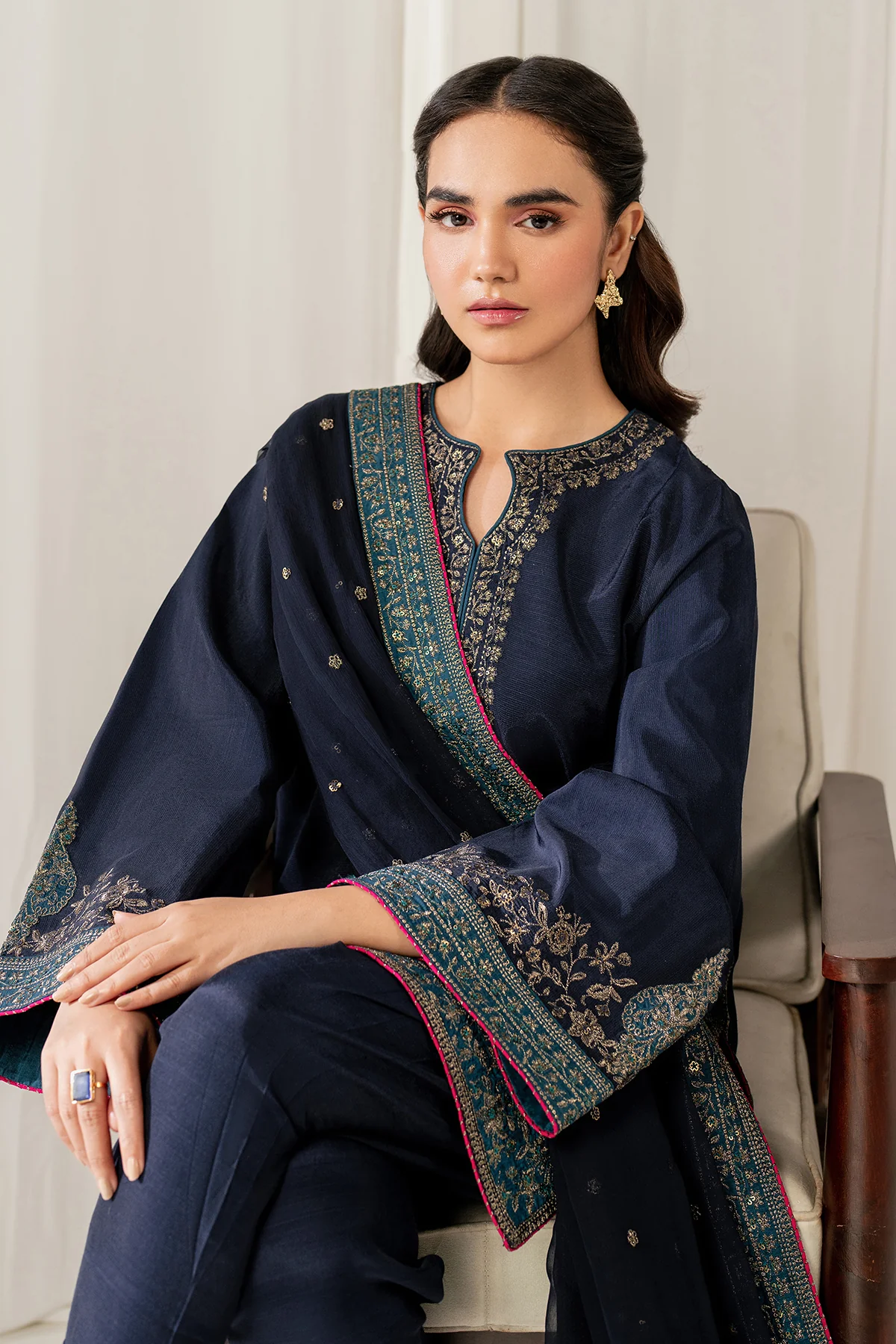 EMBROIDERED SILK SF-4049 - Image 5