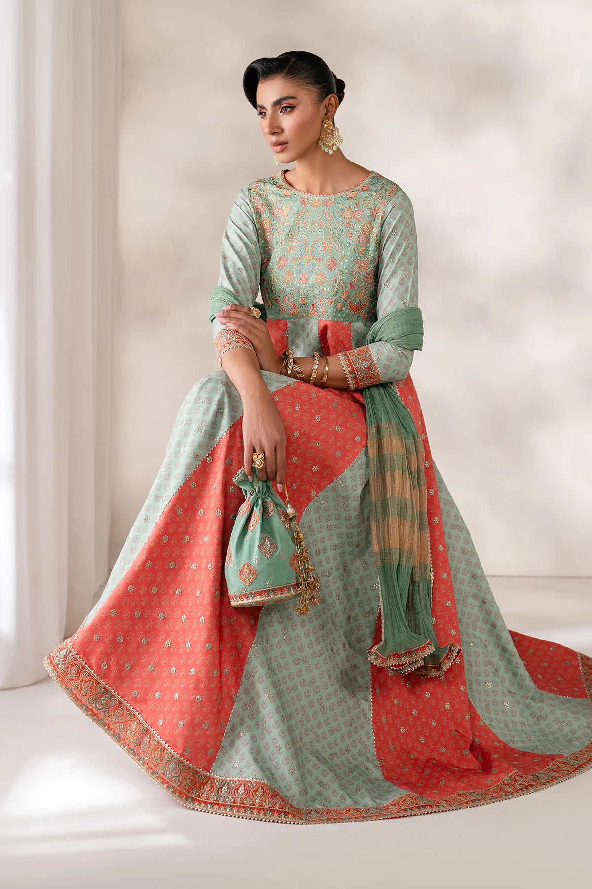 EMBROIDERED SILK SF-4141 - Image 7