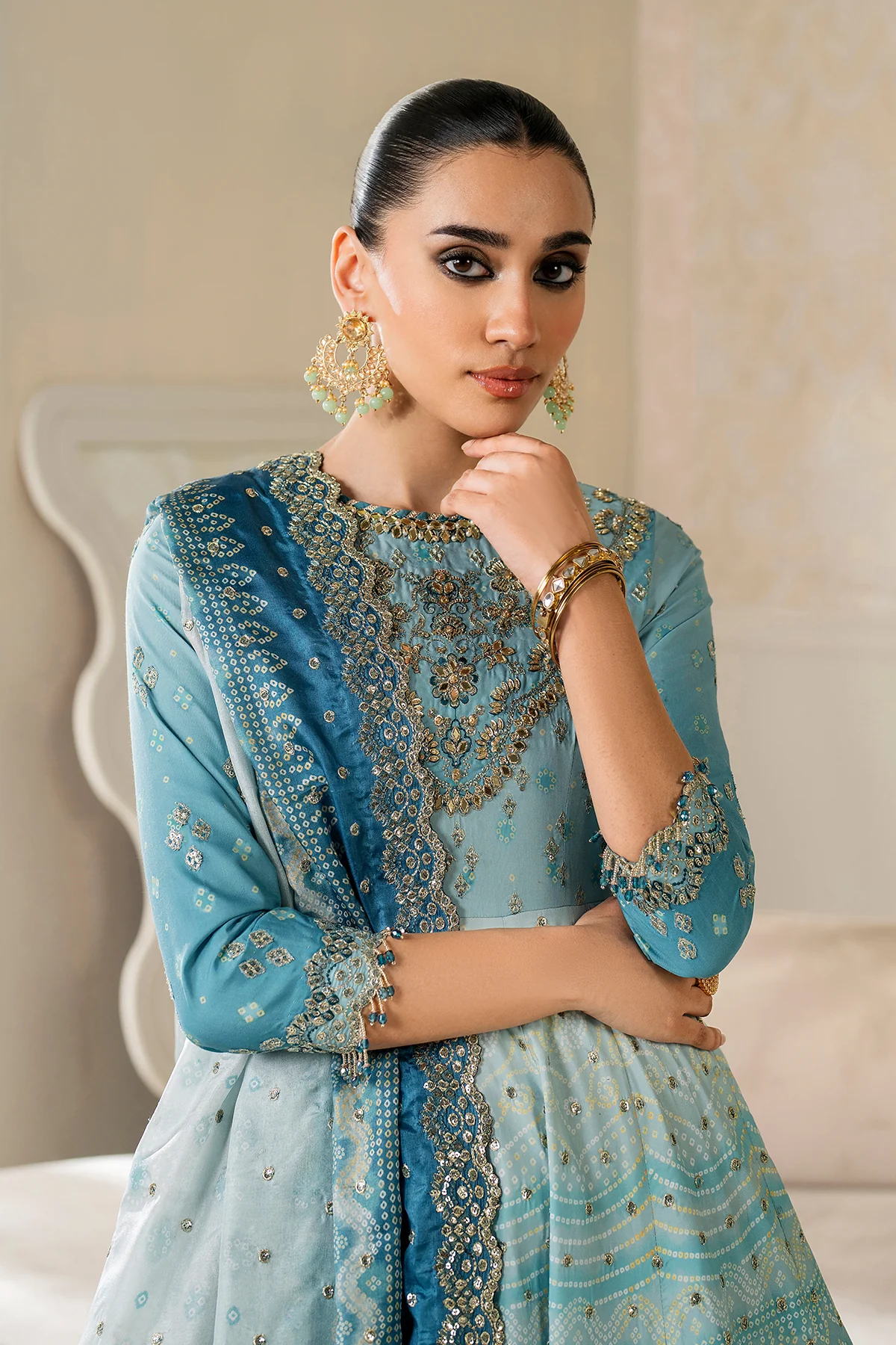 EMBROIDERED SILK SF-4162 - Image 3