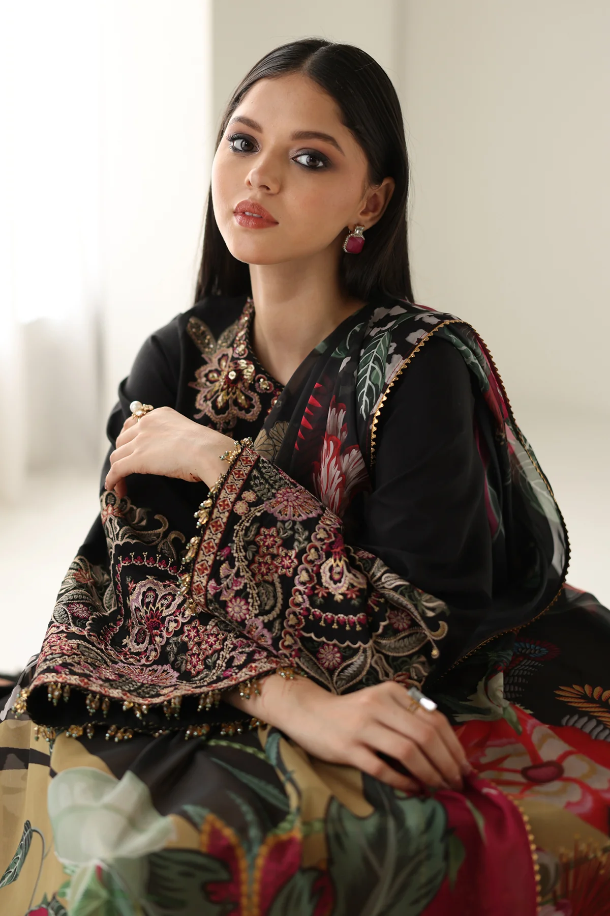 EMBROIDERED SILK SF-4175 - Image 6