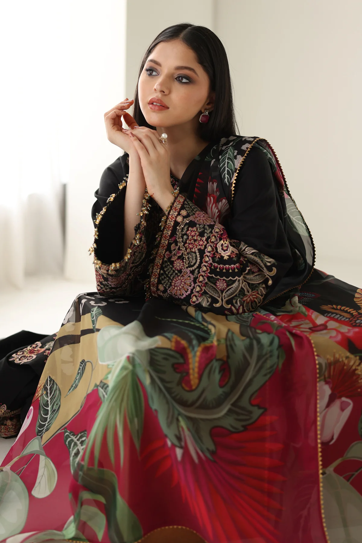 EMBROIDERED SILK SF-4175 - Image 7