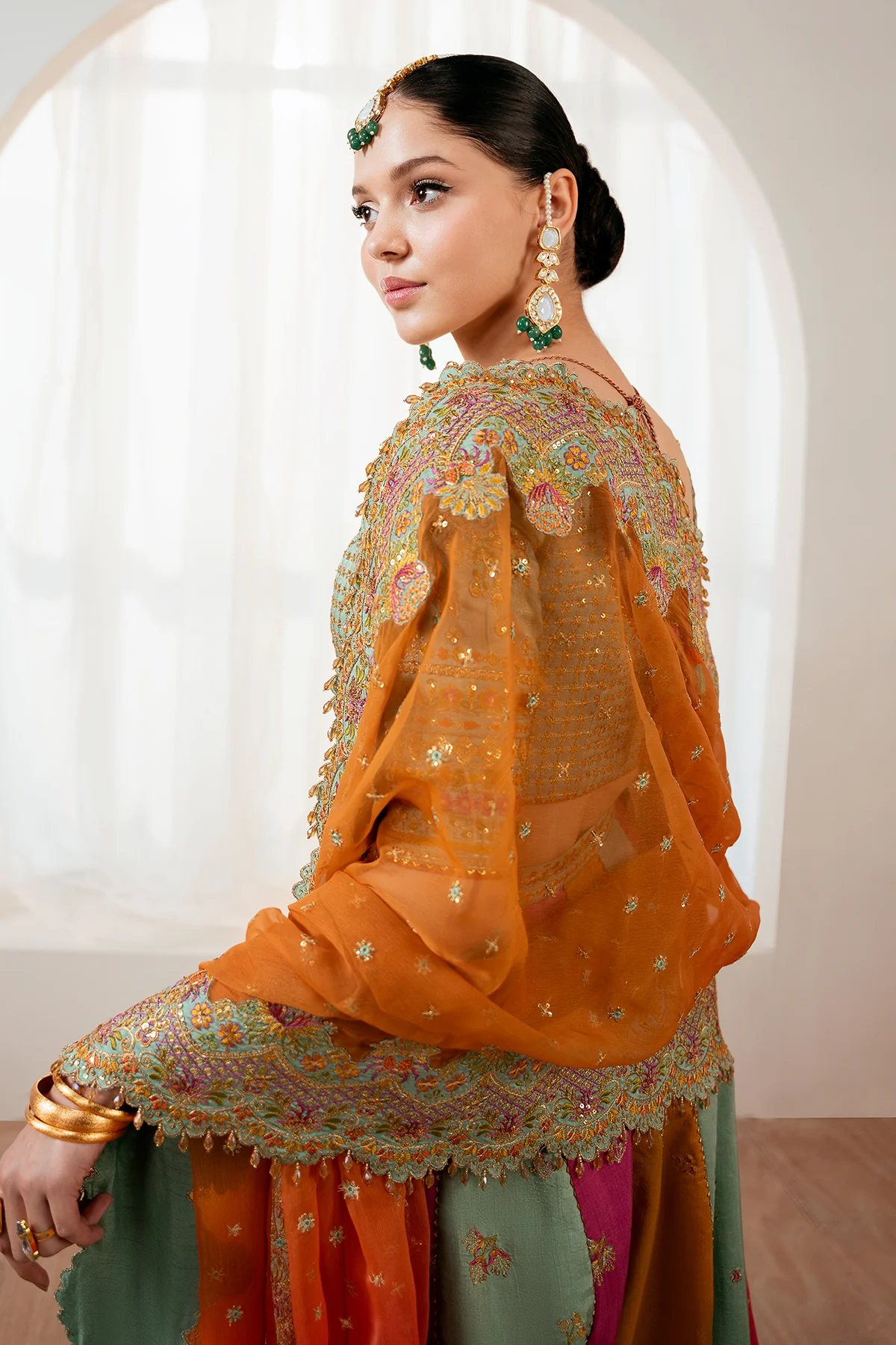 EMBROIDERED SILK UF-4036 - Image 4
