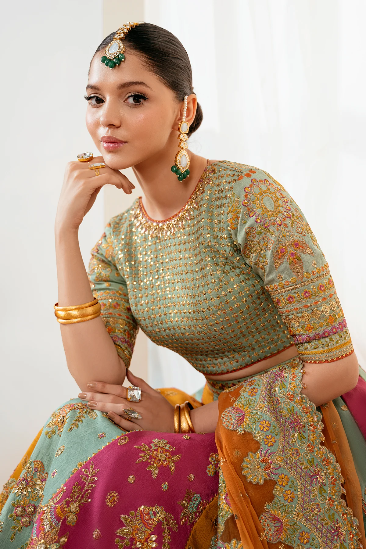 EMBROIDERED SILK UF-4036 - Image 7