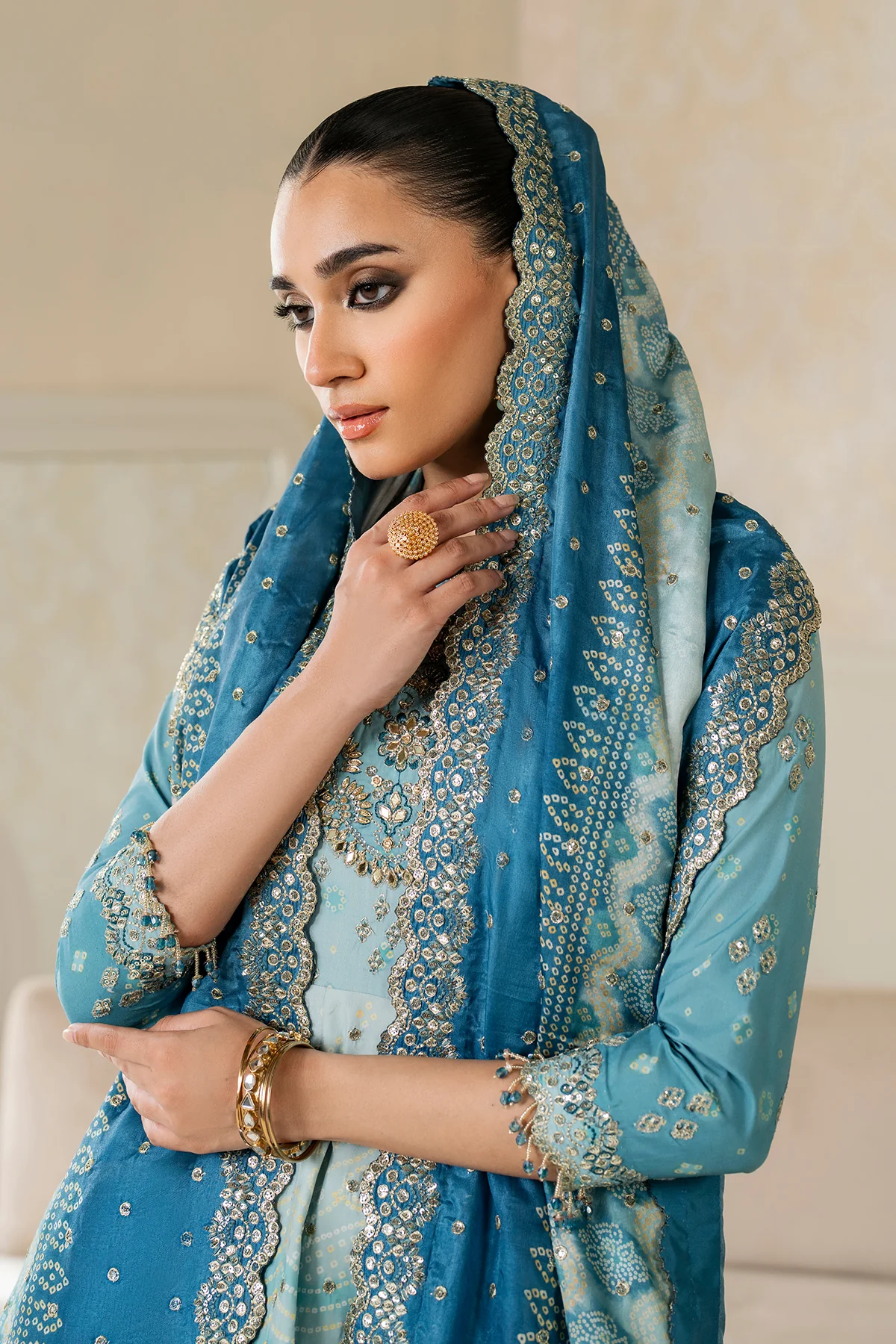 EMBROIDERED SILK UF-4162 - Image 6