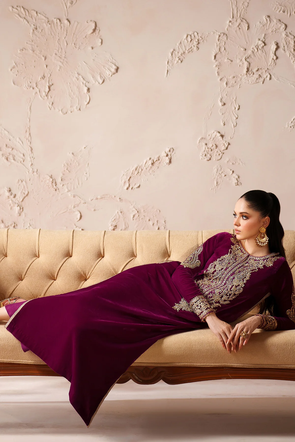 EMBROIDERED VELVET PR-1205 - Image 6