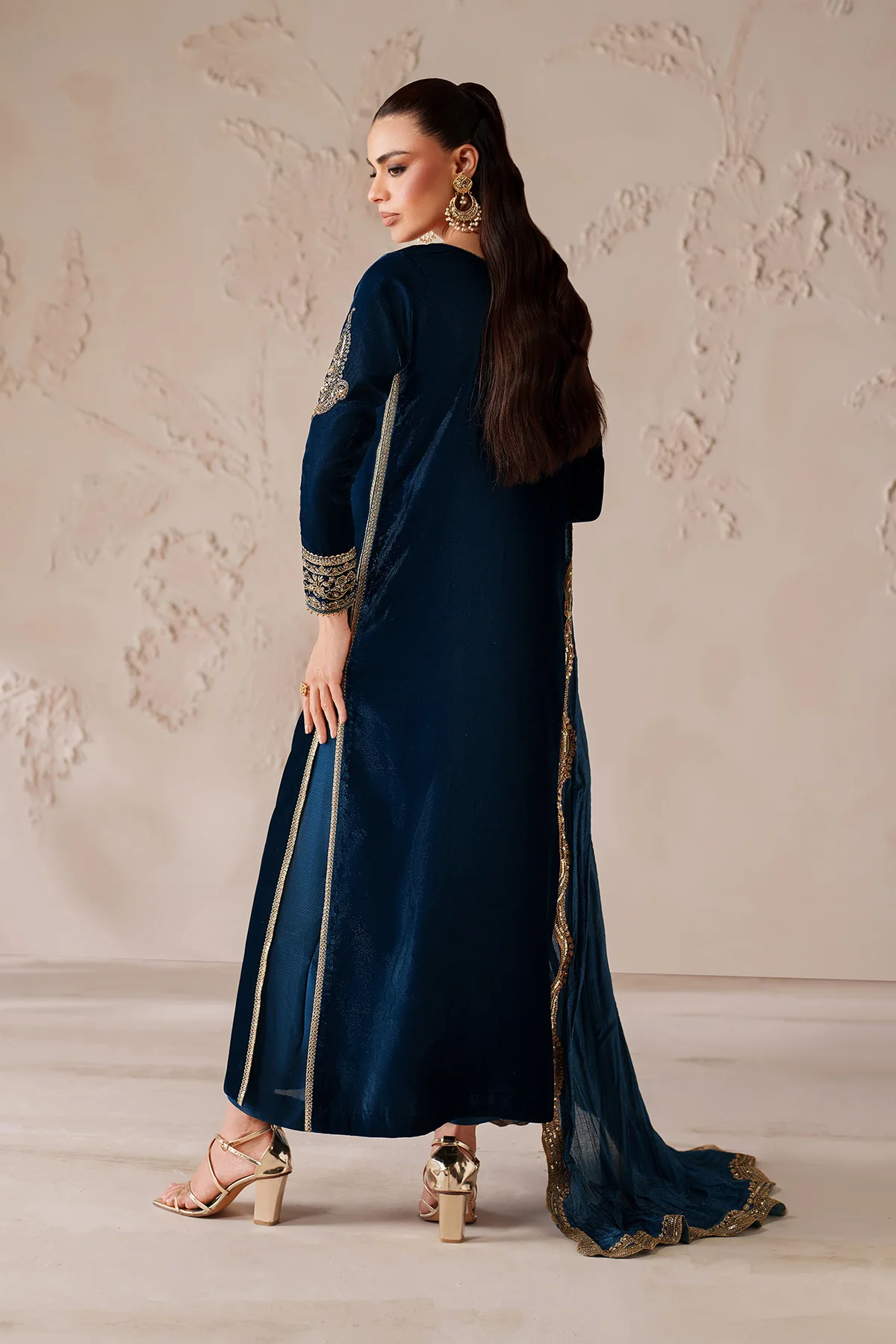 EMBROIDERED VELVET PR-1206 - Image 2