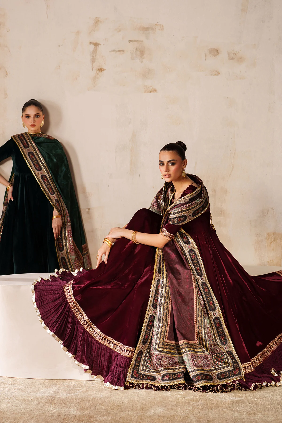 EMBROIDERED VELVET PR-1208 - Image 10