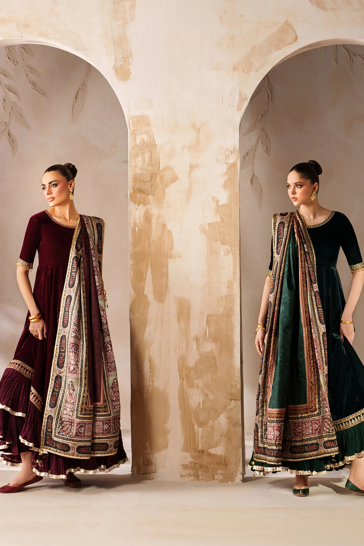 EMBROIDERED VELVET PR-1208 - Image 12
