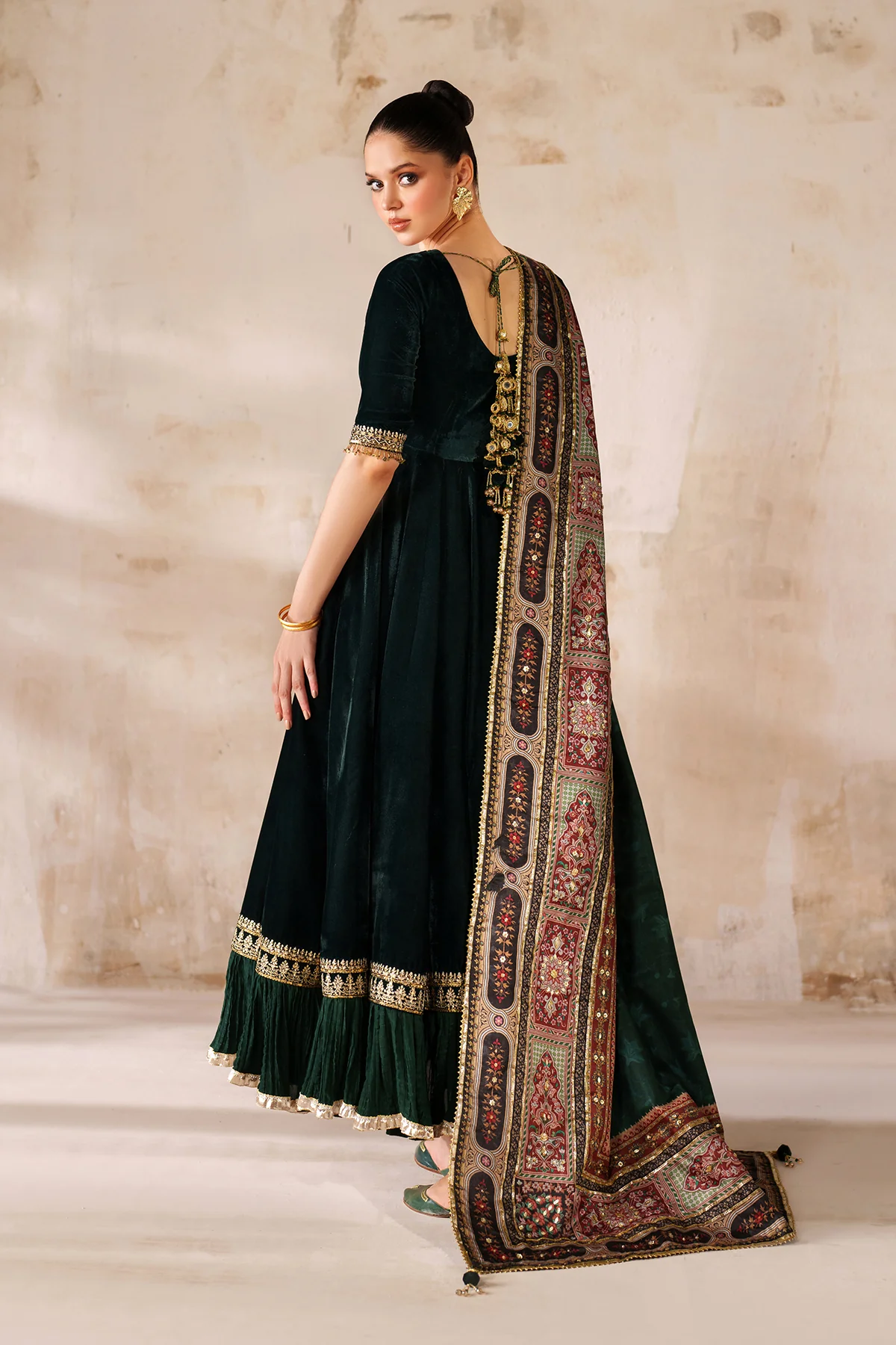 EMBROIDERED VELVET PR-1208 - Image 2