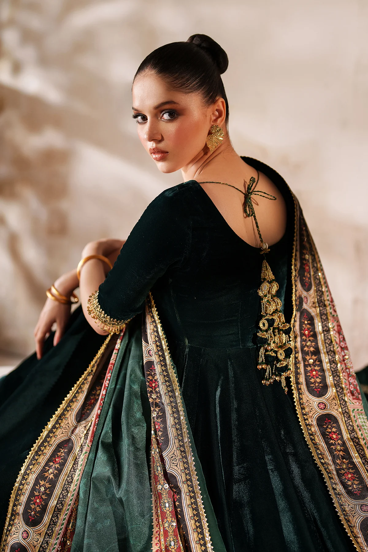 EMBROIDERED VELVET PR-1208 - Image 6