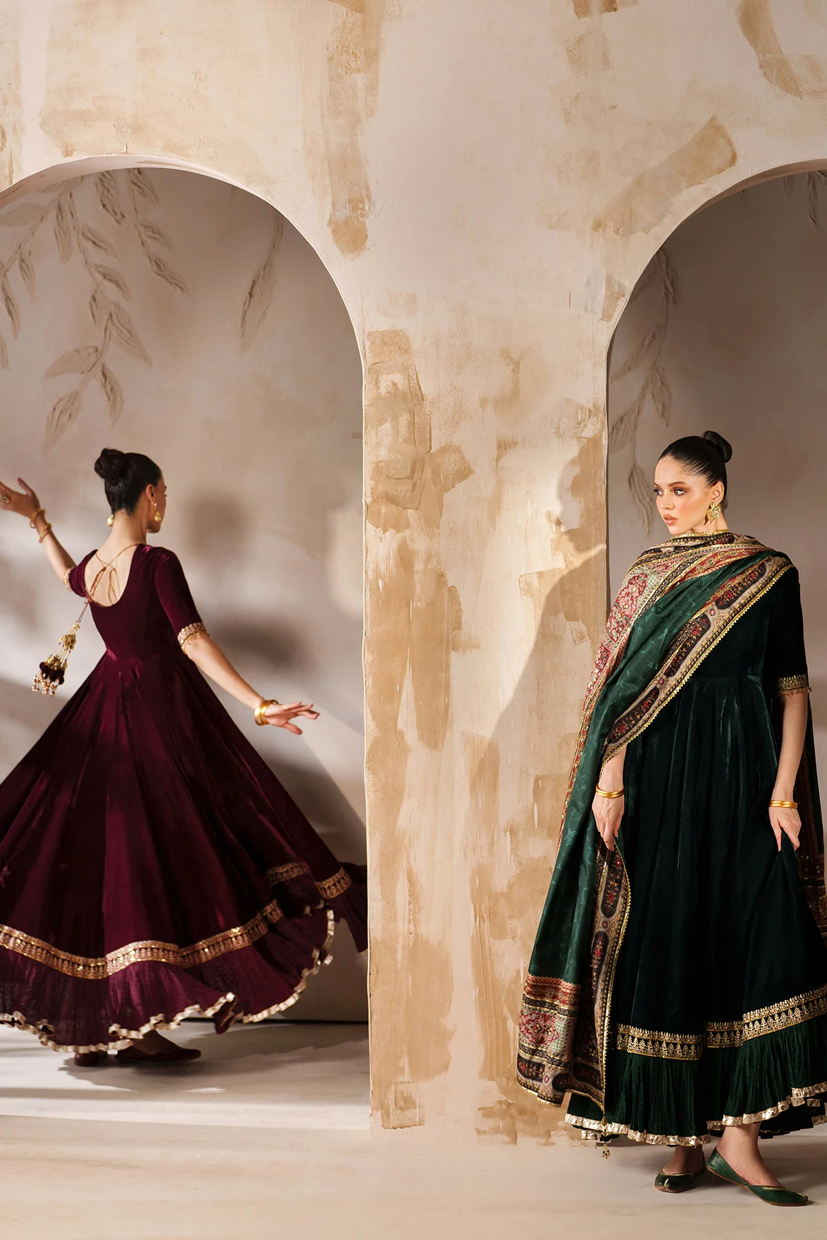 EMBROIDERED VELVET PR-1208 - Image 9