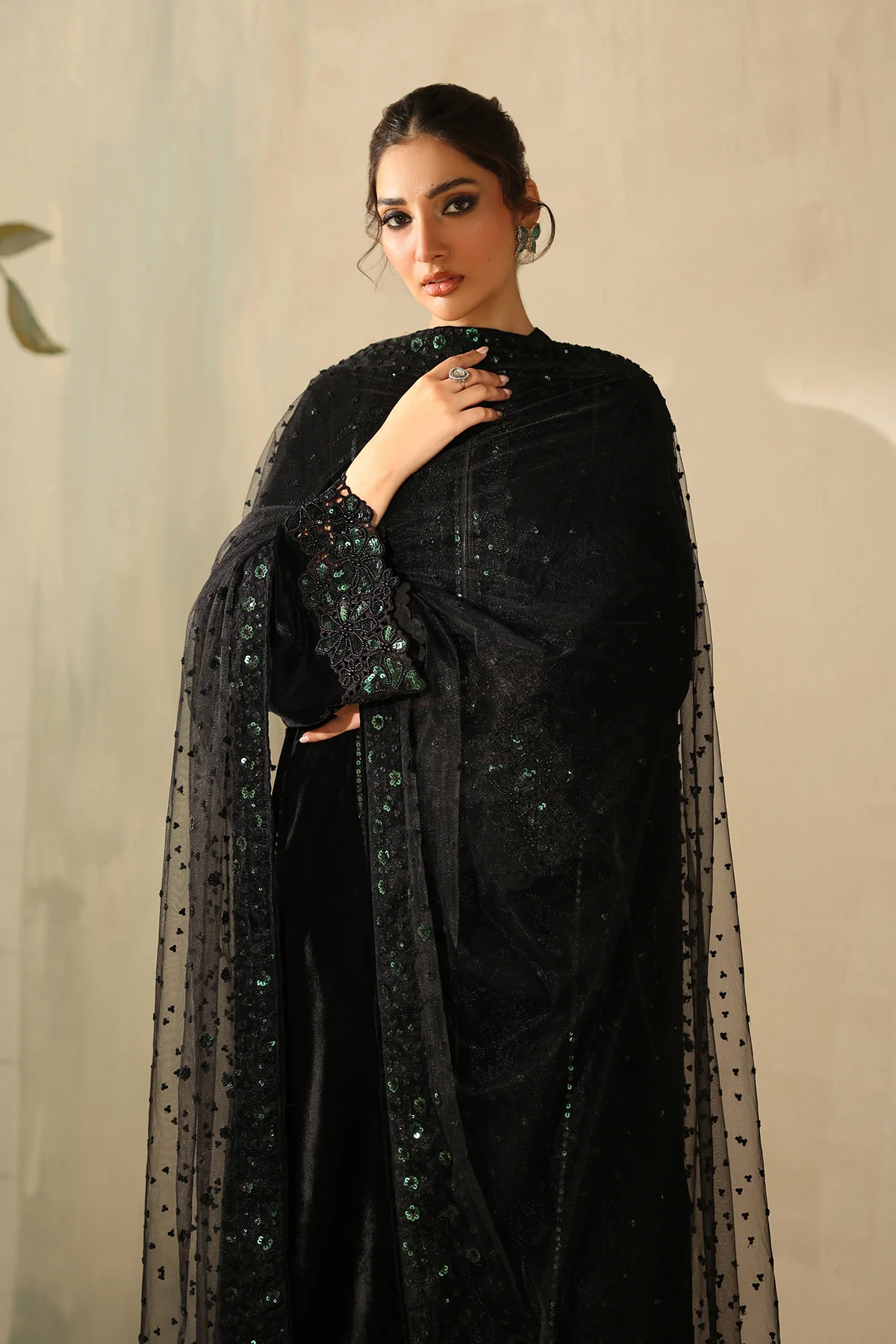 EMBROIDERED VELVET PR-1222 - Image 3