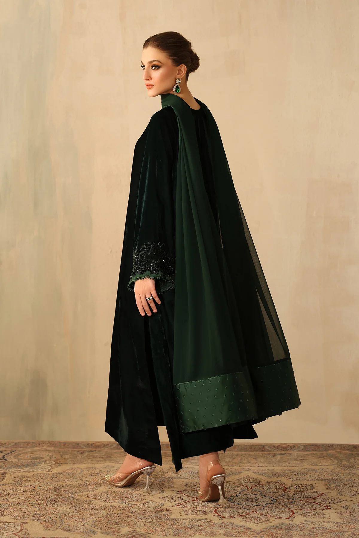 EMBROIDERED VELVET PR-1223 - Image 2