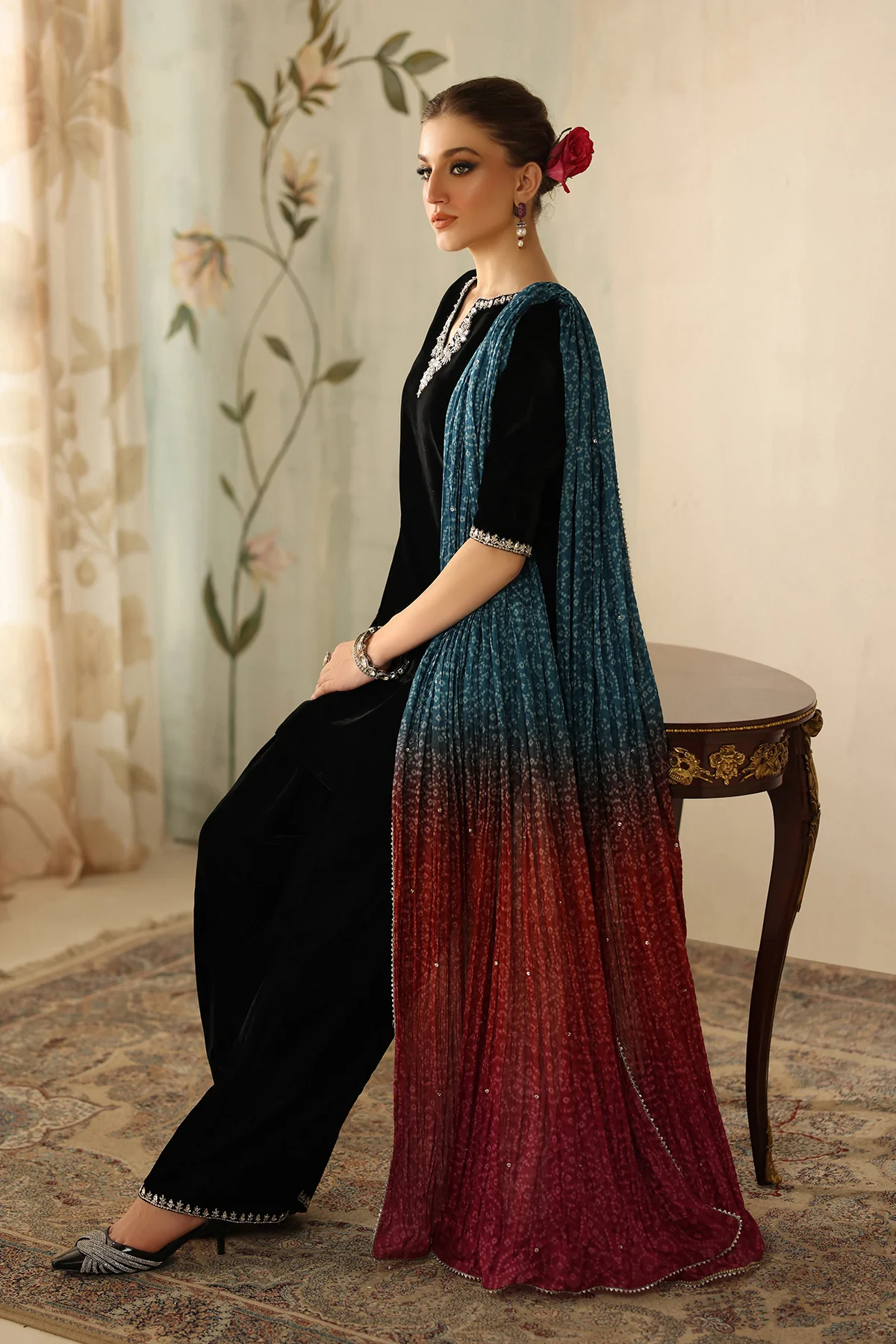 EMBROIDERED VELVET PR-1224 - Image 5